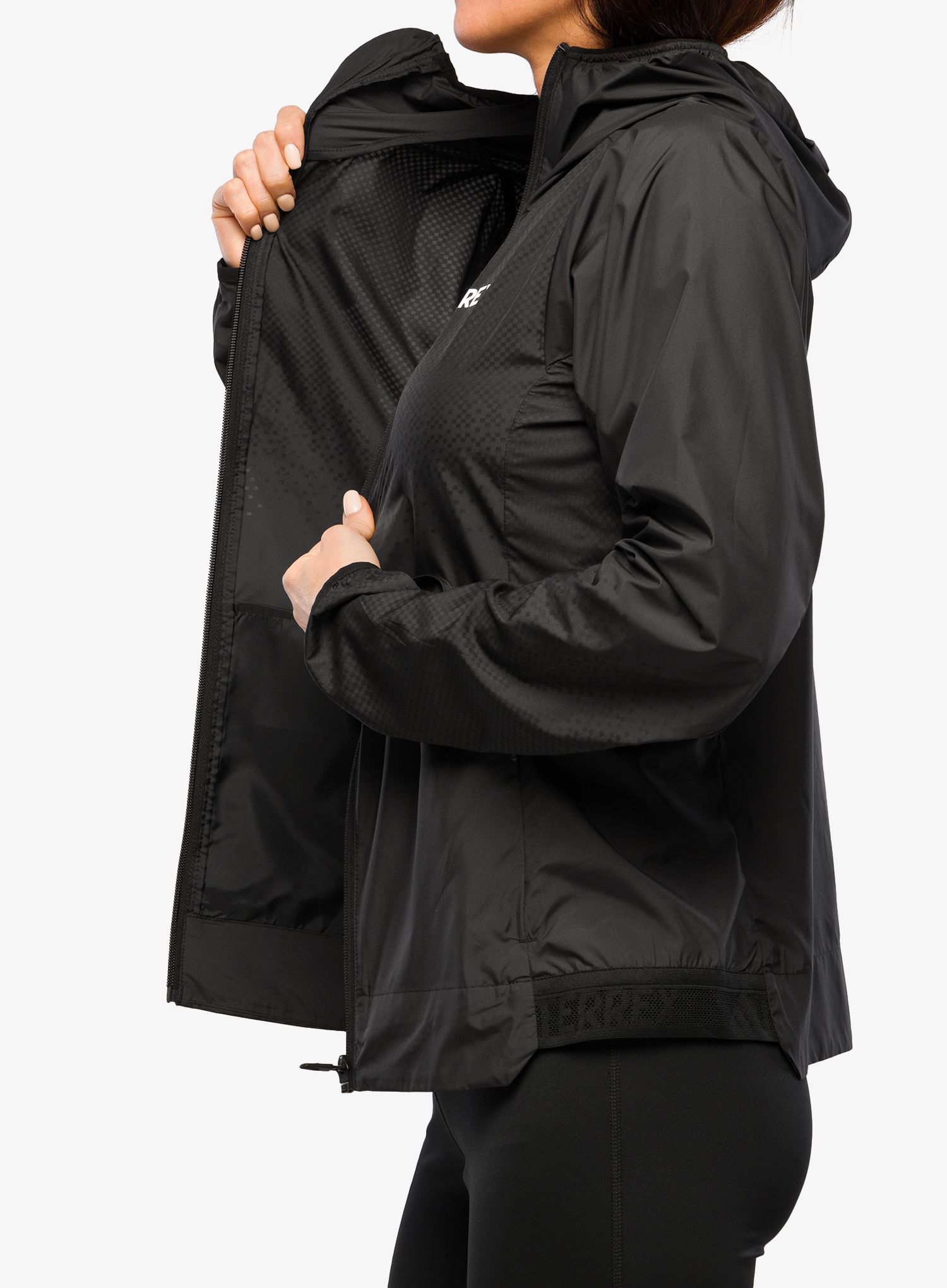 Ženska vjetrovka adidas TERREX Xperior Windweave Wind Jacket - black