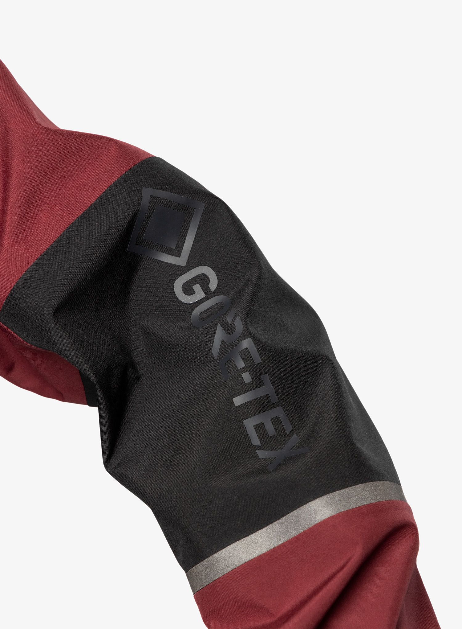 Ženska jakna s membranom adidas TERREX Xploric GORE-TEX Rain Jacket - shadow red/black
