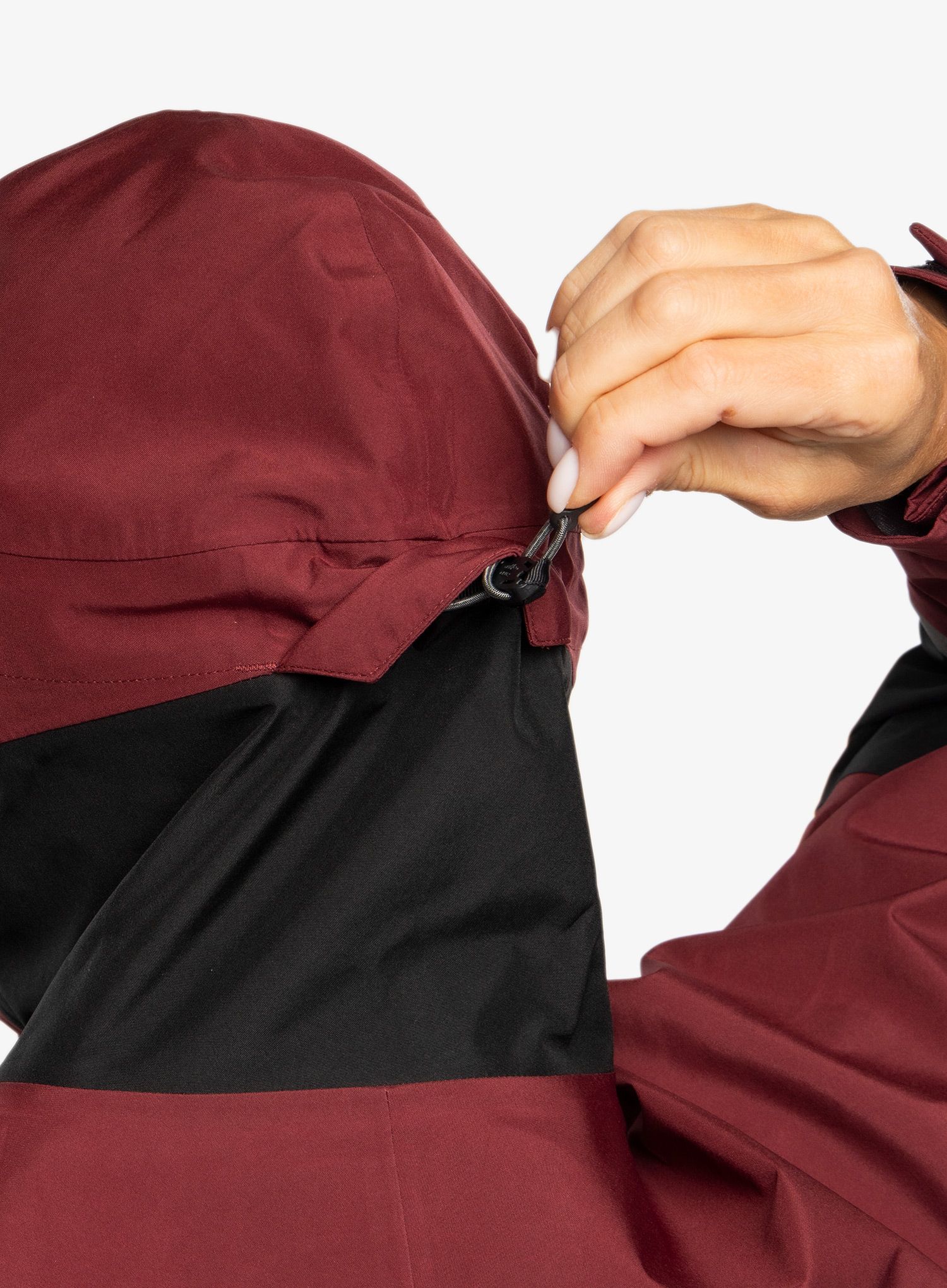 Ženska jakna s membranom adidas TERREX Xploric GORE-TEX Rain Jacket - shadow red/black