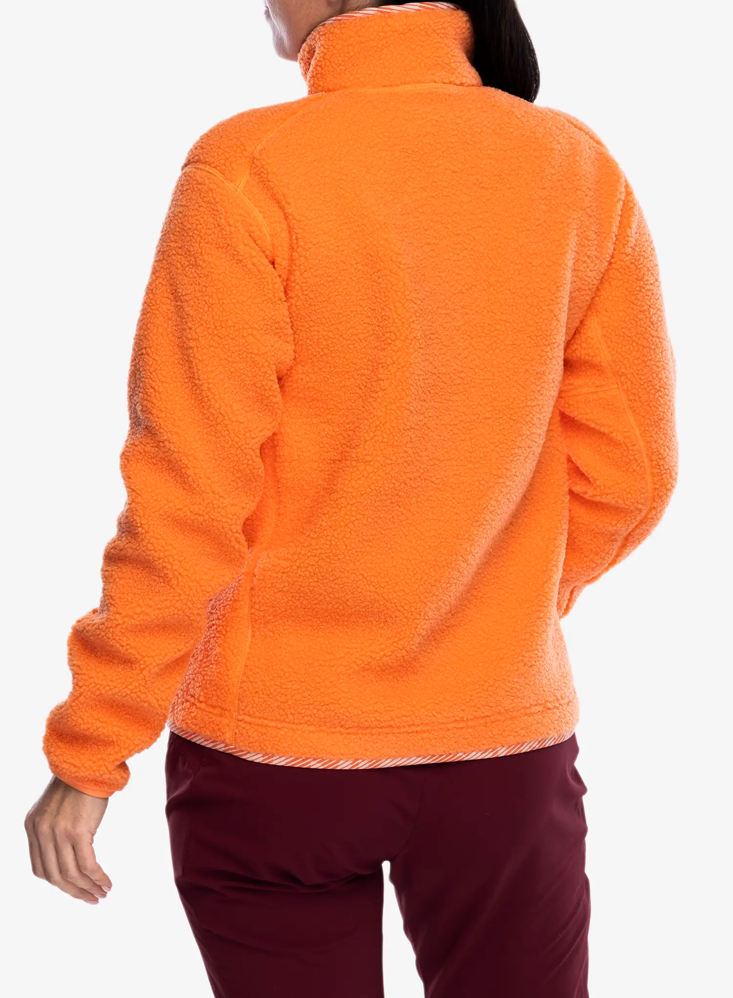 Ženska jakna od flisa adidas TERREX Xploric High Pile Fleece Pullover - amber tint