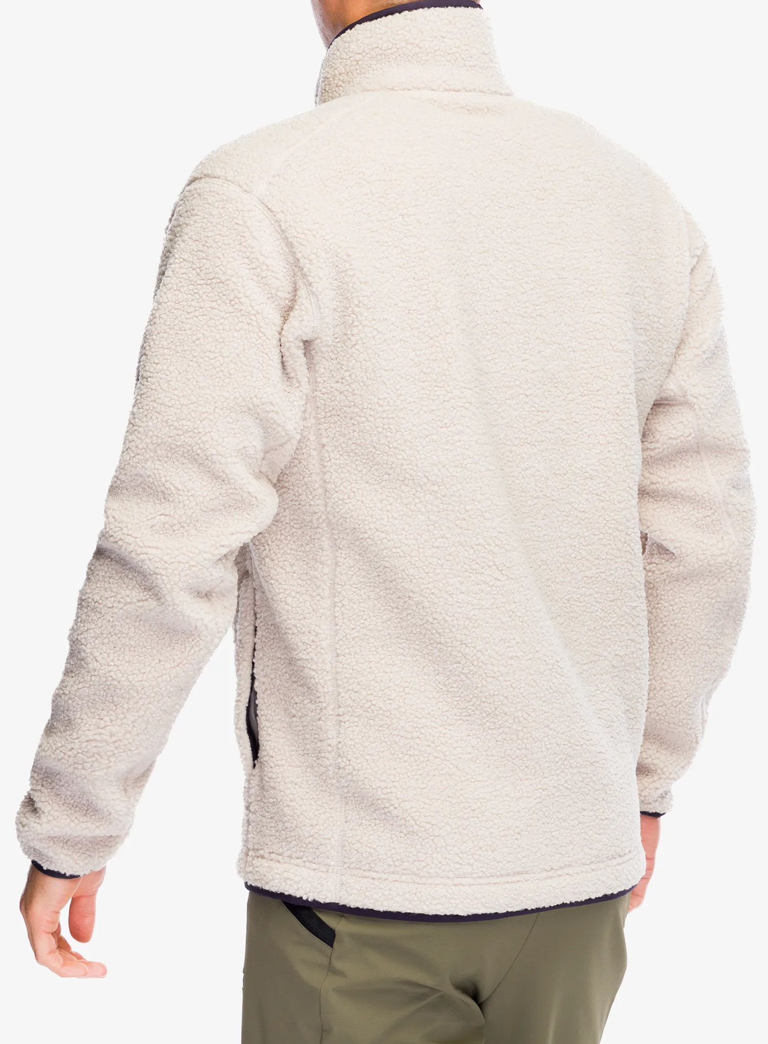 Jakna od flisa adidas TERREX Xploric High Pile Fleece Pullover - wonder beige