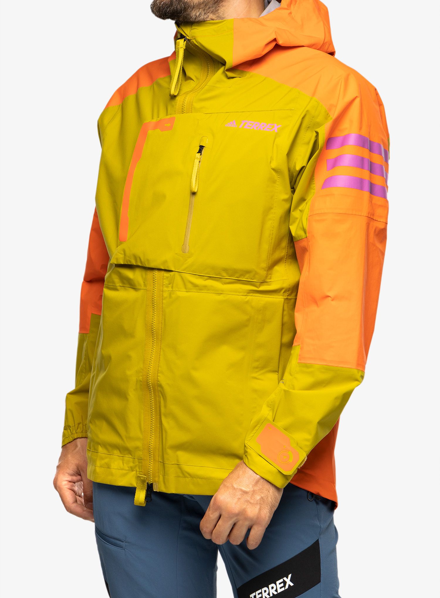 Jakna adidas TERREX Xploric - pulse olive/semi impact orange