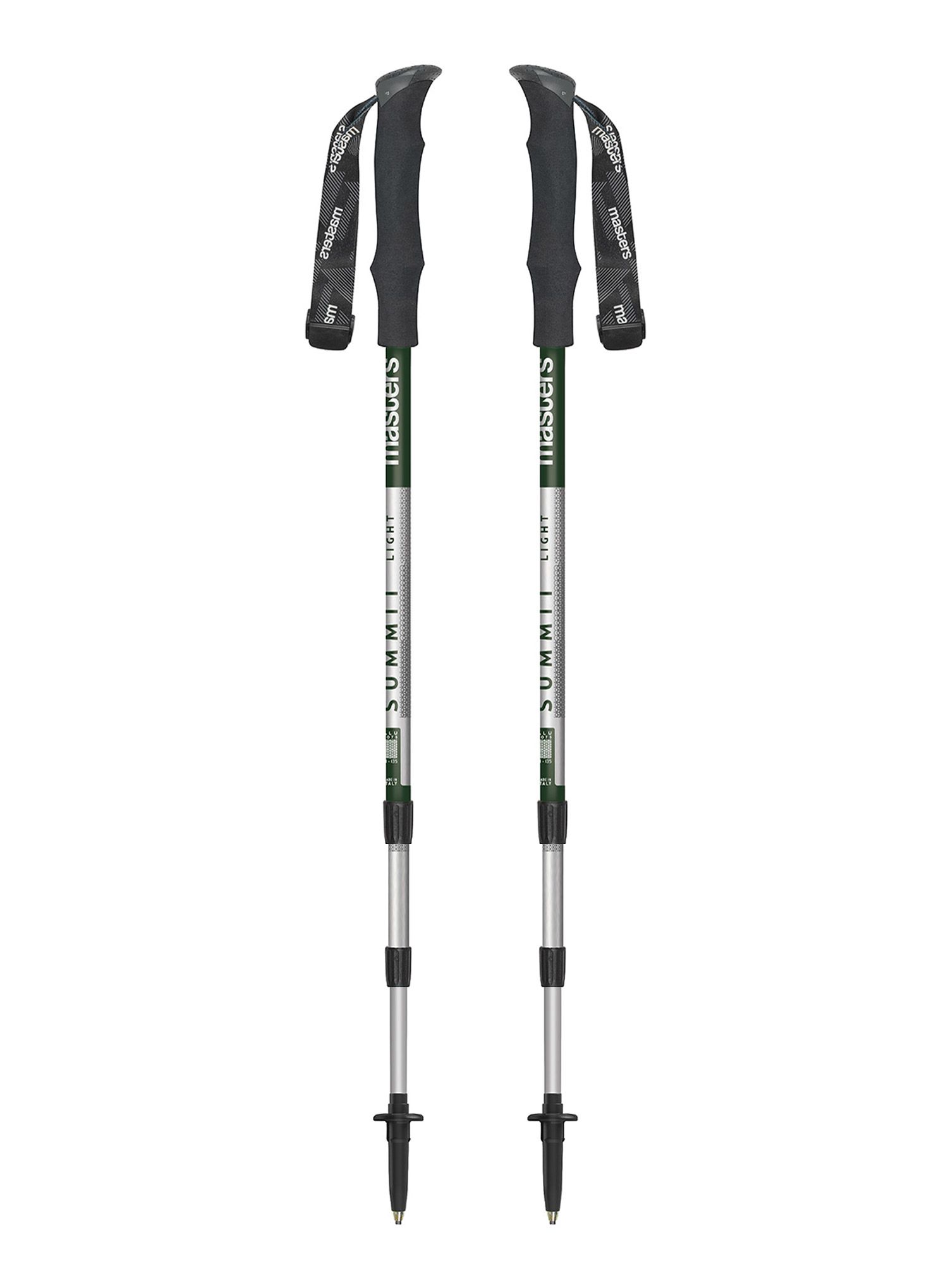 Aluminijski štapovi Masters Trekking Pole Summit Light - green