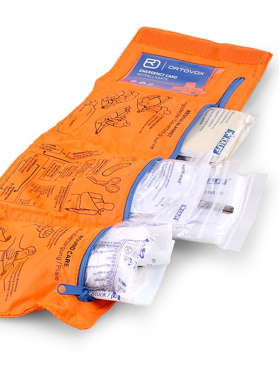 Pribor za prvu pomoć Ortovox First Aid Roll Doc Mid - shocking orange