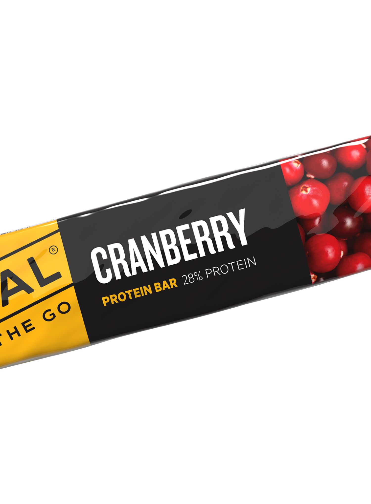 Energetska pločica Real Turmat Protein Bar Cranberry 40 g