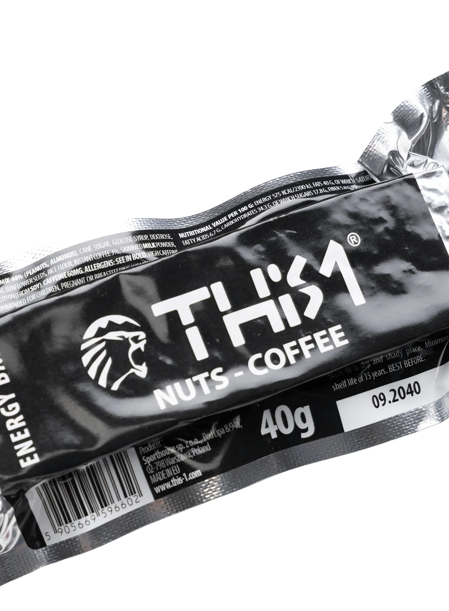 Energetska pločica This-1 Energy - nut/coffee