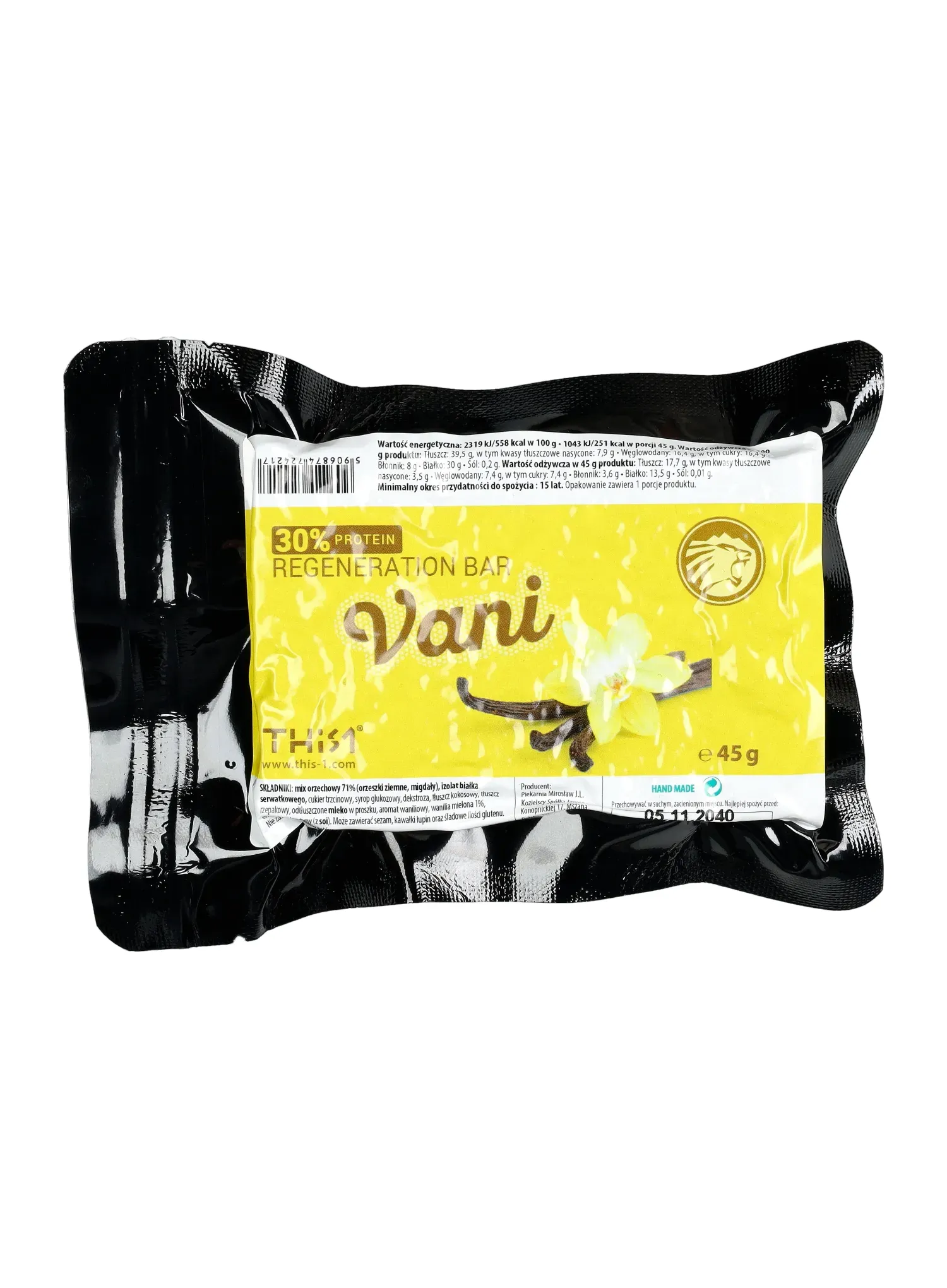 Energetska pločica This-1 Protein 3 pack - vanila, chocolate, coconut