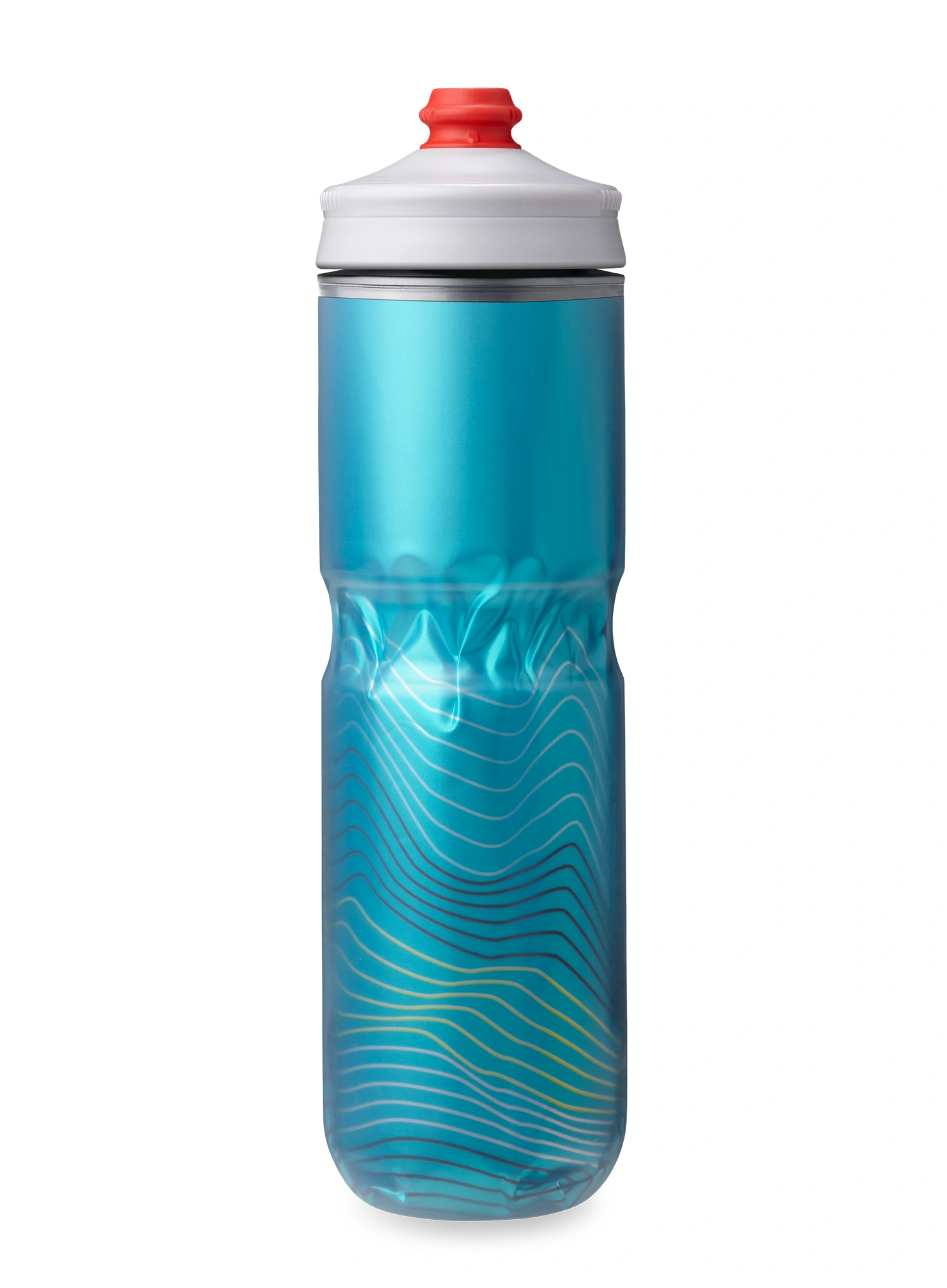Biciklistički bidon HydraPak Polar Surge Ascent 24 Oz (0,71 l) - blue
