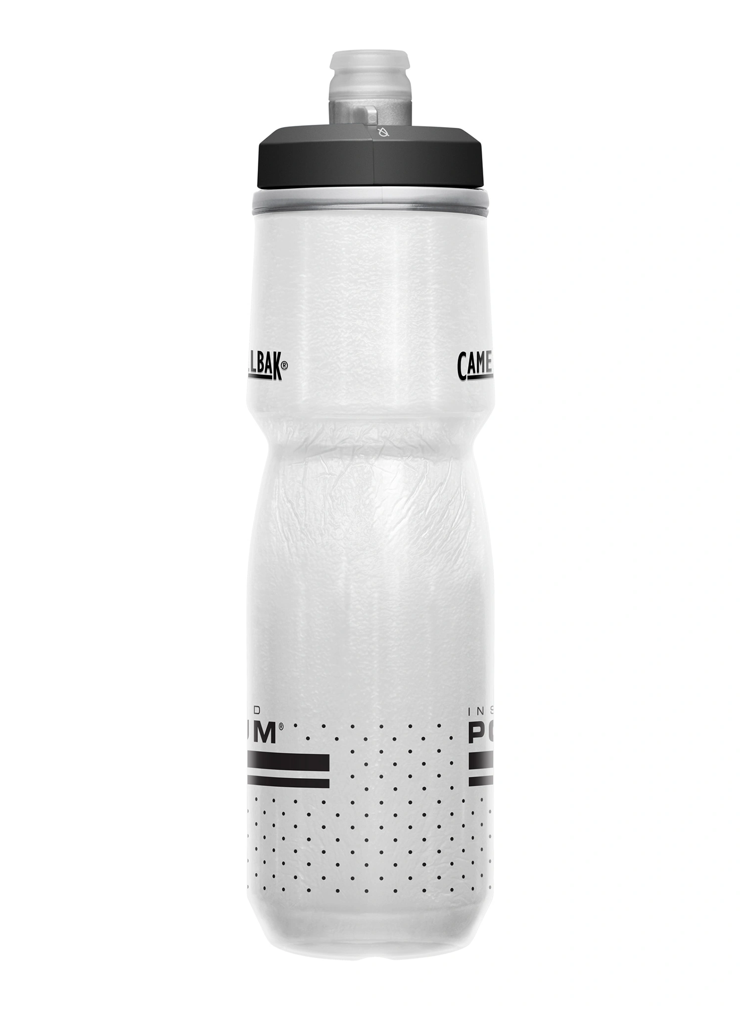 Biciklistički bidon Camelbak Podium Chill 710 ml - white/natural