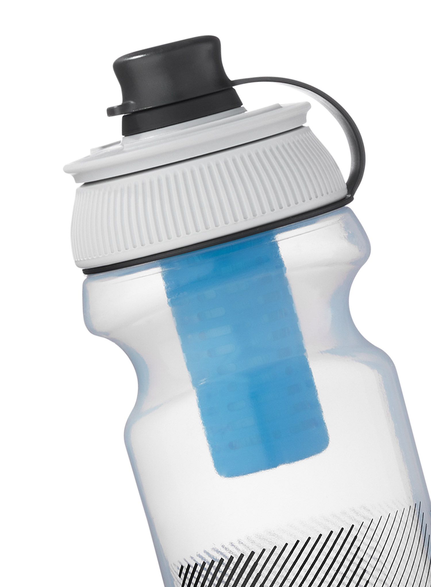 Biciklistički bidon HydraPak Breakaway+ 600 ml - frost/hp blue