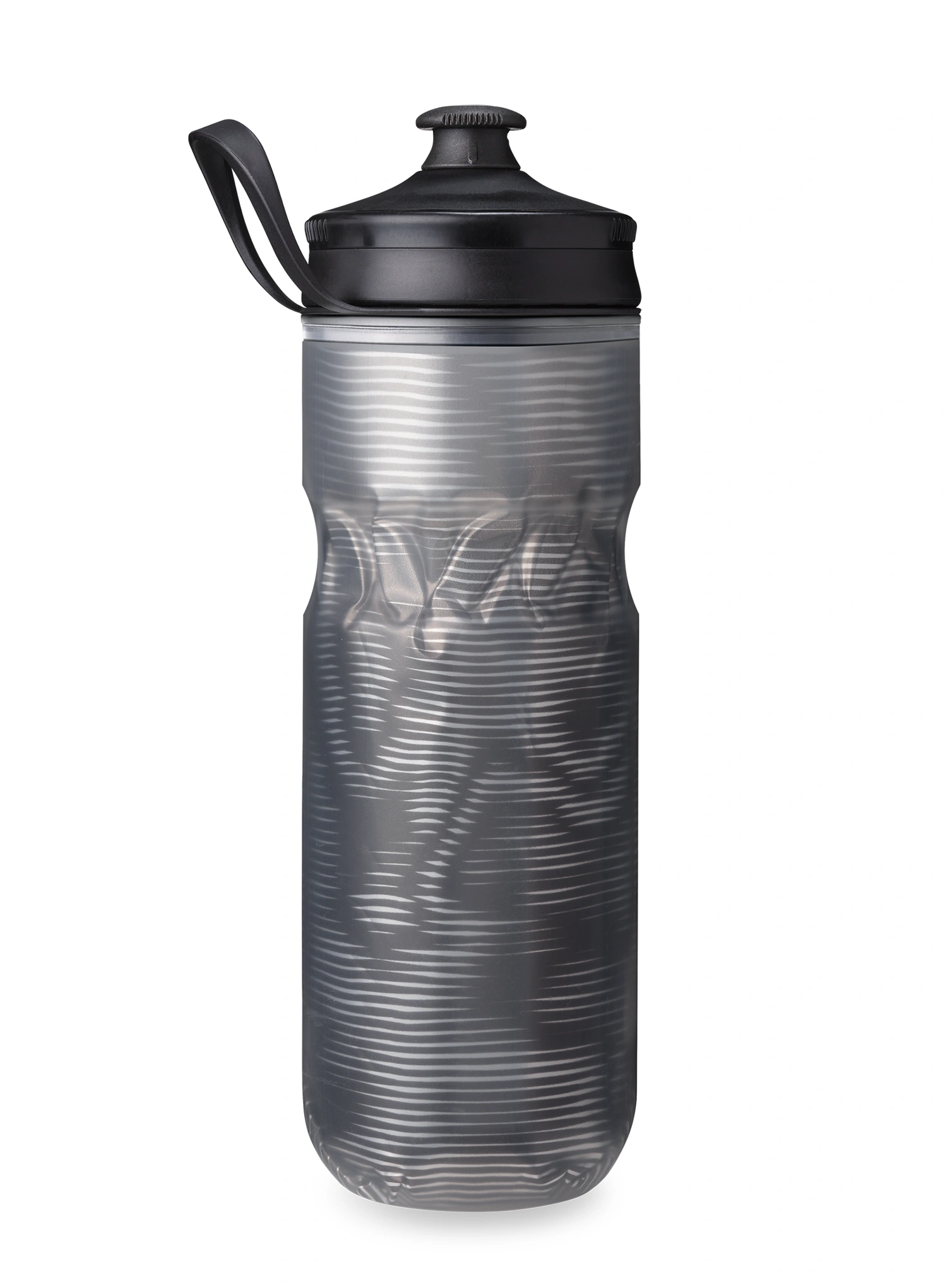 Biciklistički bidon HydraPak Polar Sport Pulse 20 Oz (0,591 l) - black