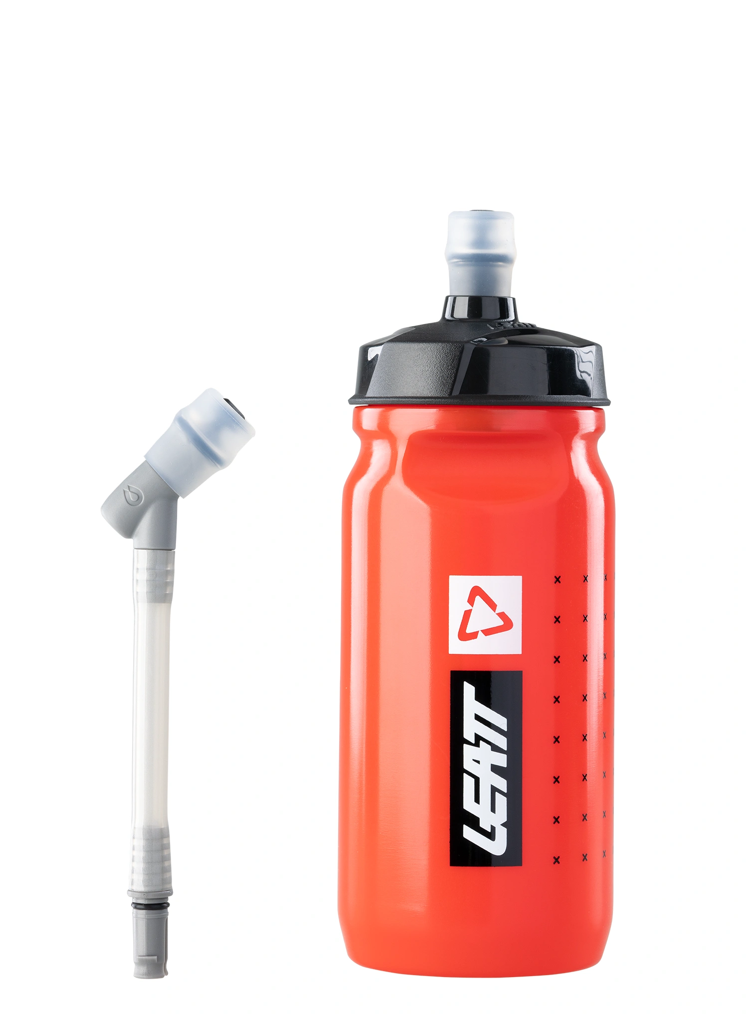 Biciklistički bidon Leatt Bottle SteadySip Convertible 600 ml - fire