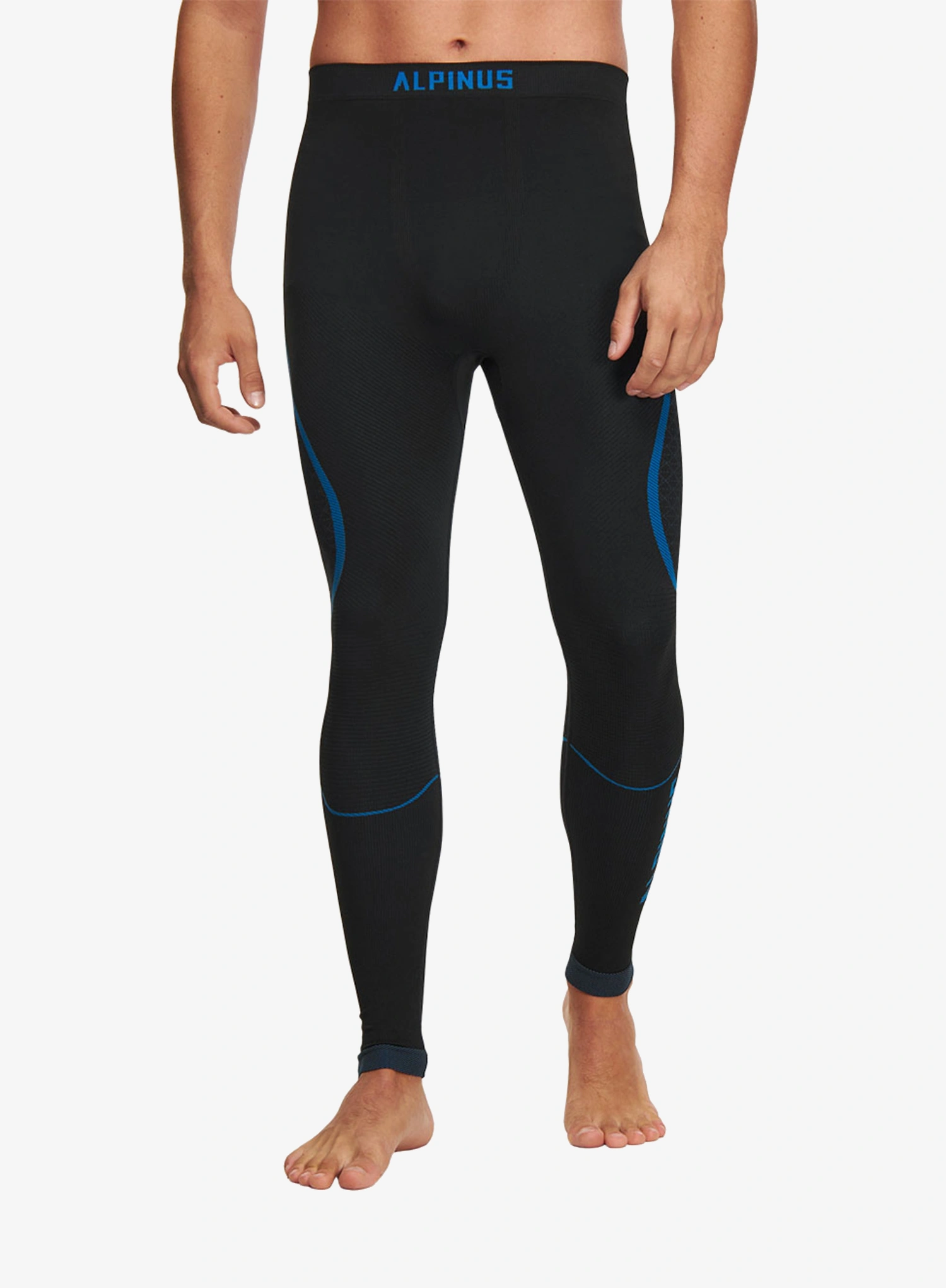 Termo donje rublje Alpinus Lillehammer Set - black/blue