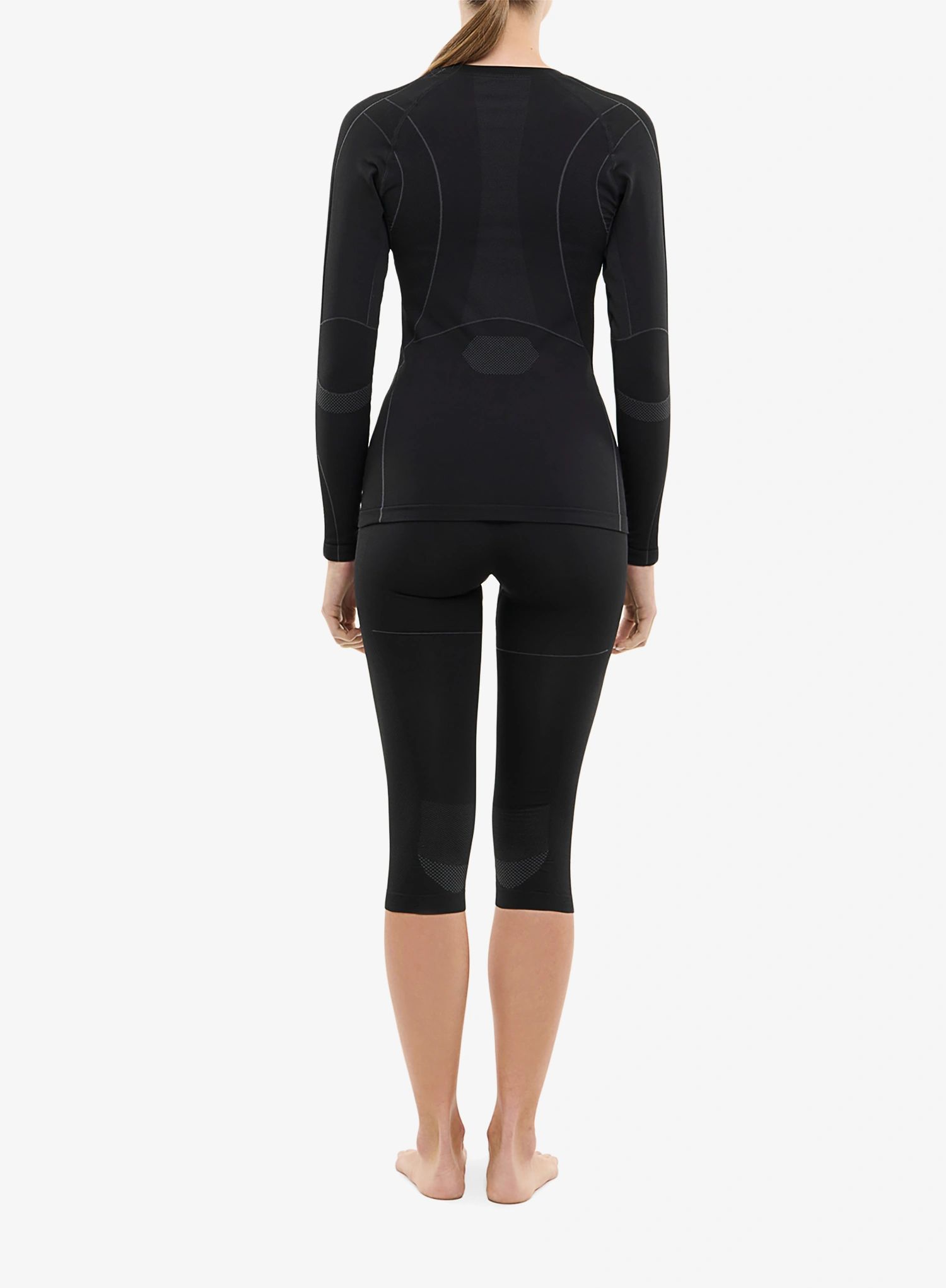 Žensko termo rublje Viking Base Layer Gaja 3/4 Set - black