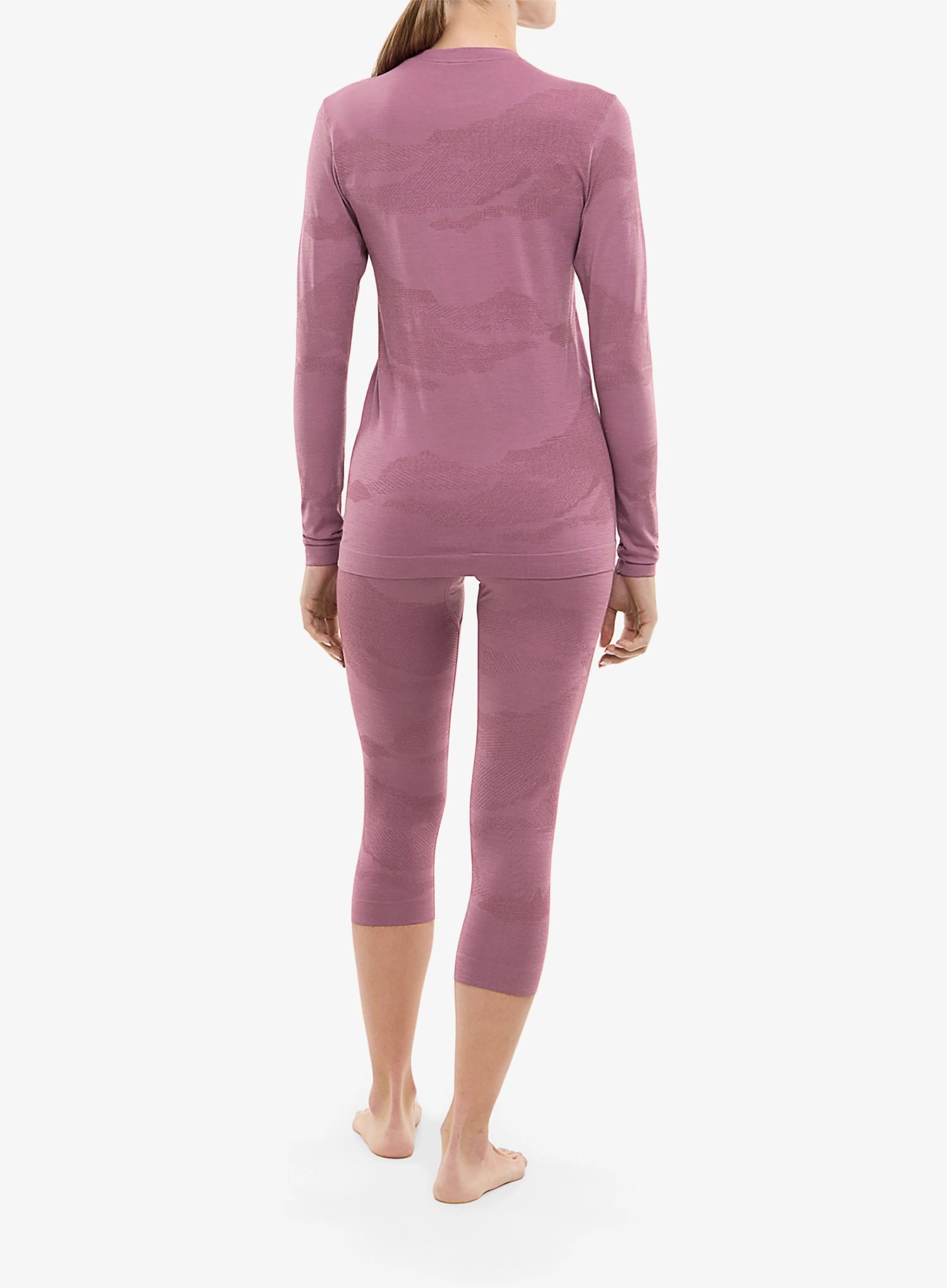 Žensko termo rublje Viking Base Layer Gasher 3/4 Set - pink