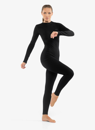 Žensko termo rublje Viking Base Layer Meriboo Set - black
