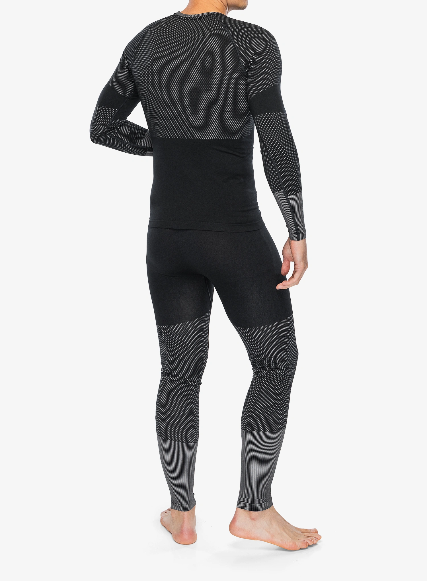 Termo donje rublje Odlo Fundamentals Performance Warm Set Long - black