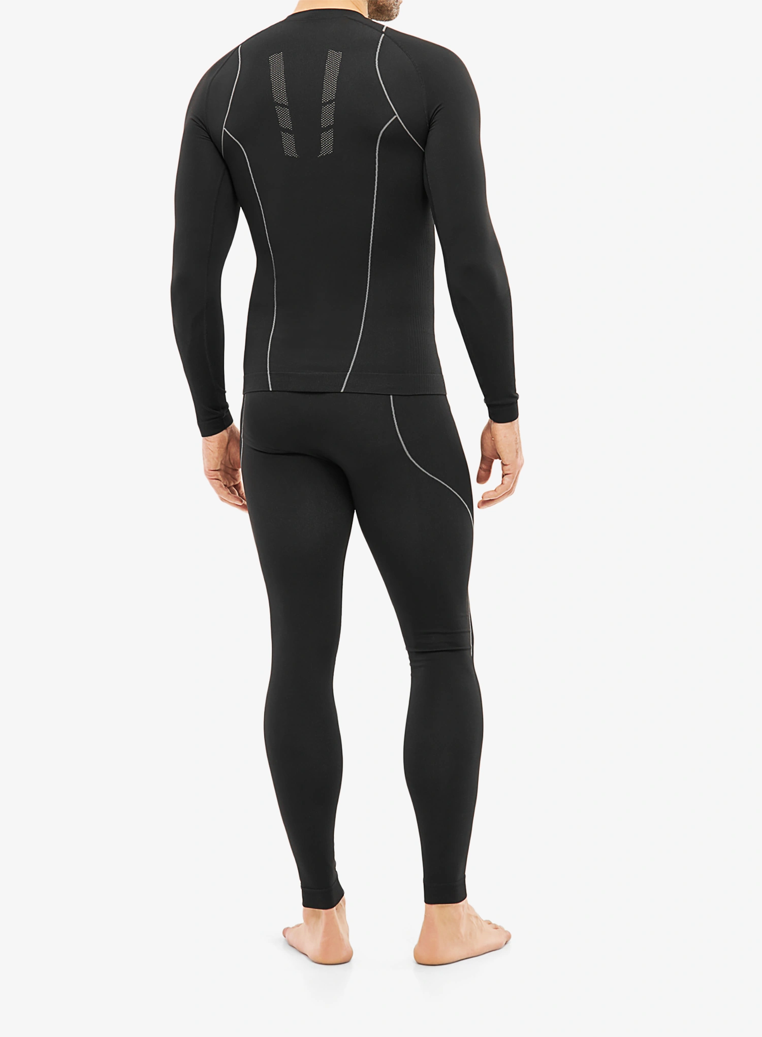 Termo donje rublje Viking Base Layer Eiger 2.0 Set - black/grey