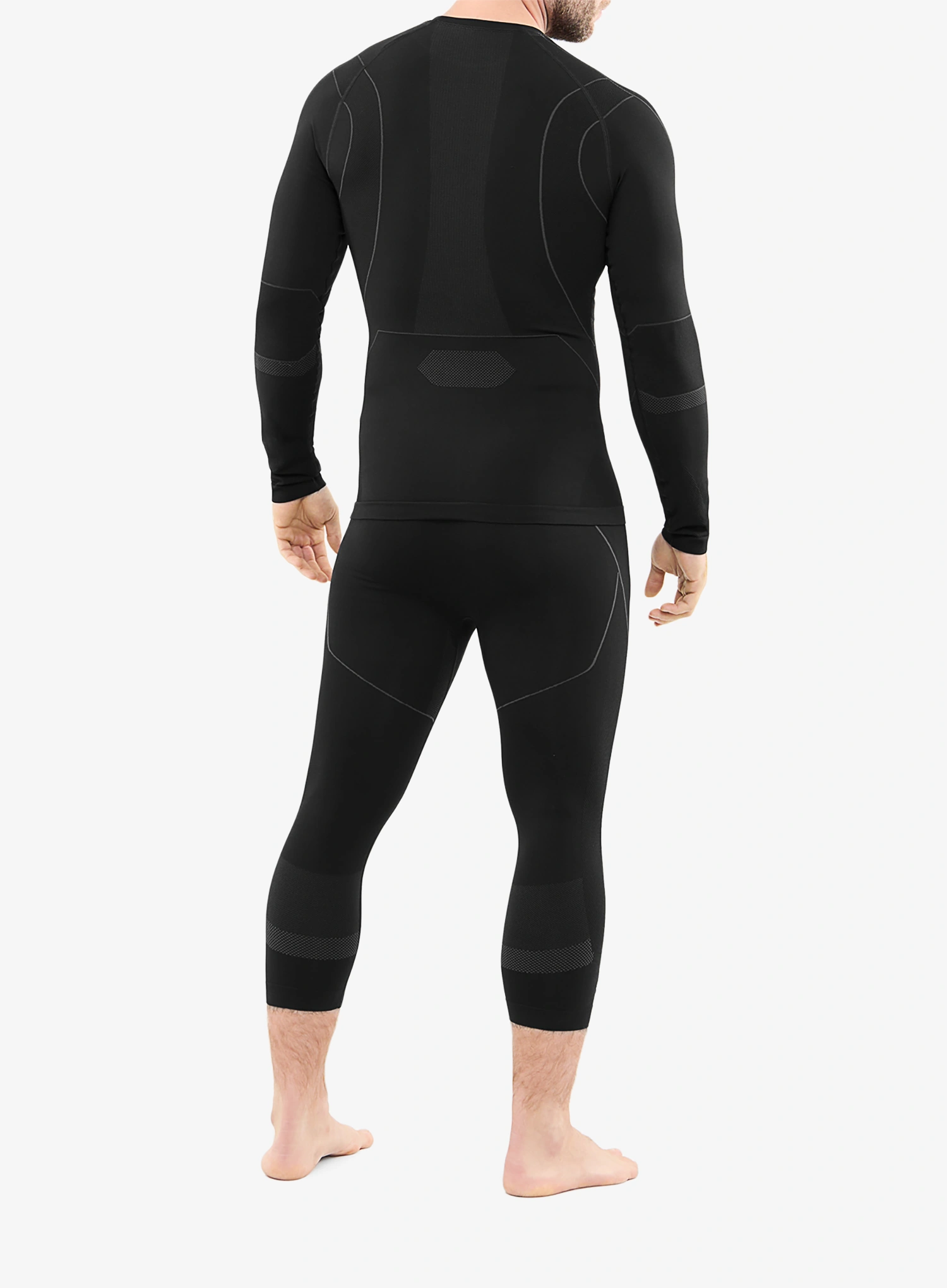 Termo donje rublje Viking Base Layer Gary 3/4 Set - black