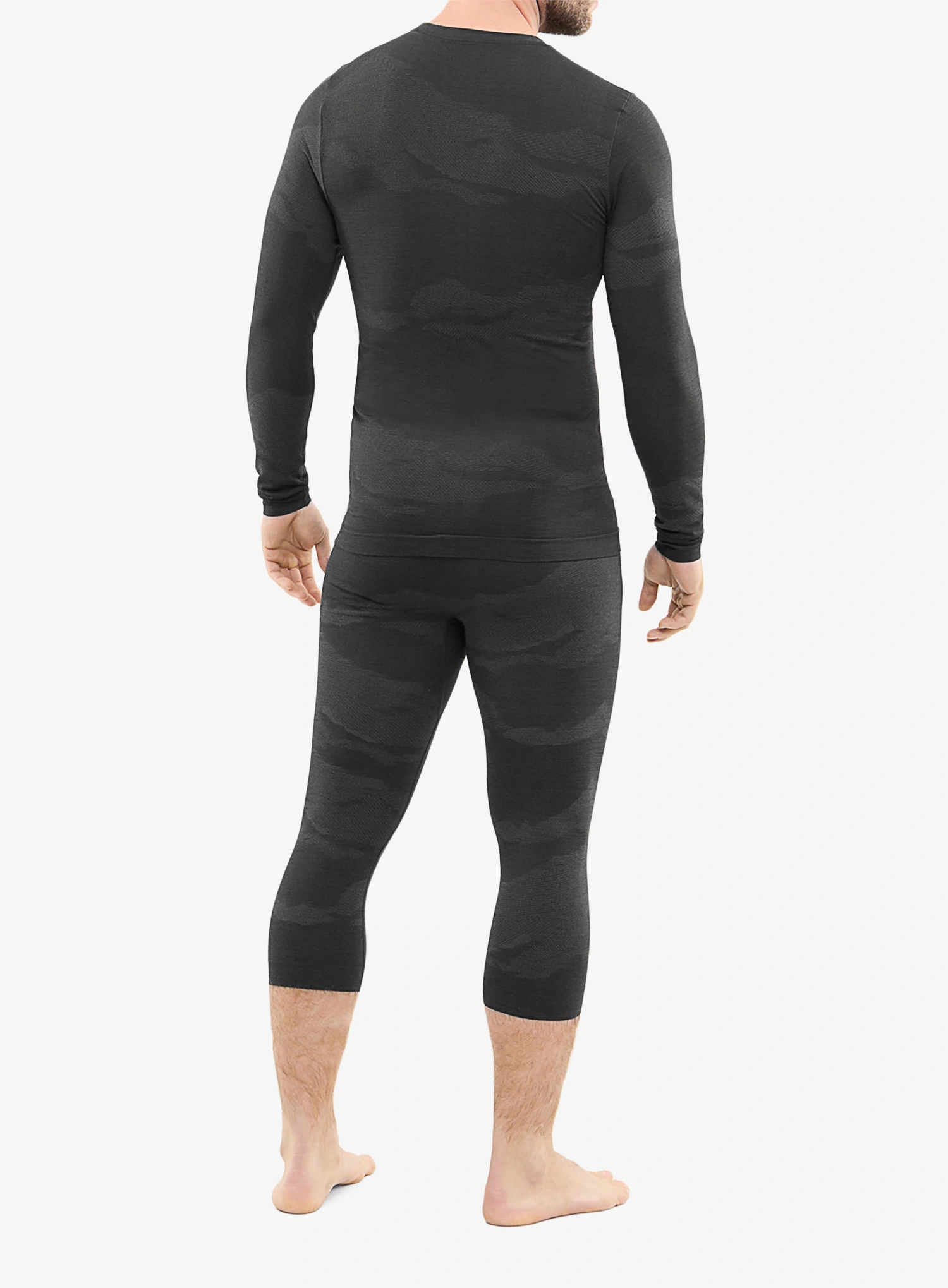 Termo donje rublje Viking Base Layer Gasher 3/4 Set - black