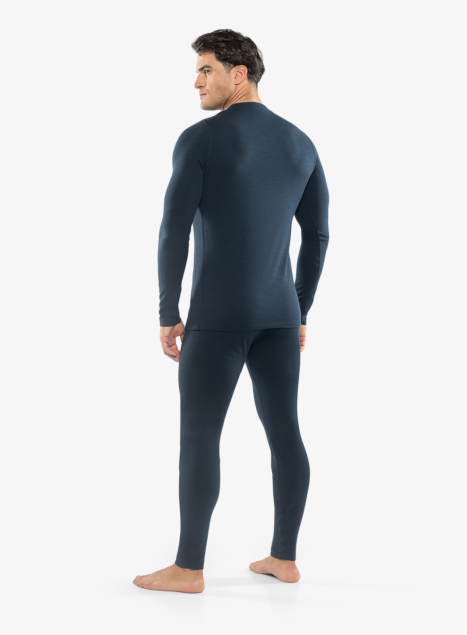 Termo donje rublje Viking Base Layer Meriboo Set - navy