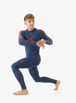 Termo donje rublje Viking Base Layer Primeone Set - navy/orange
