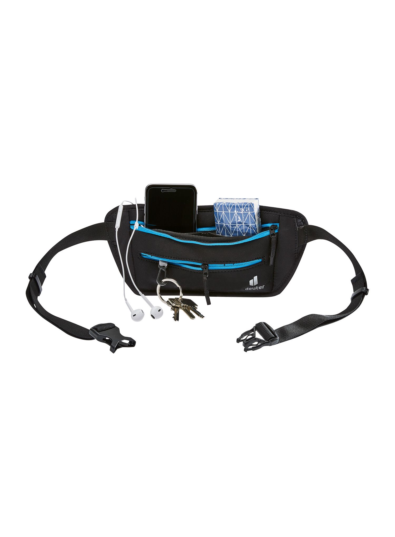 Torbica oko struka Deuter Neo Belt II - black/azure