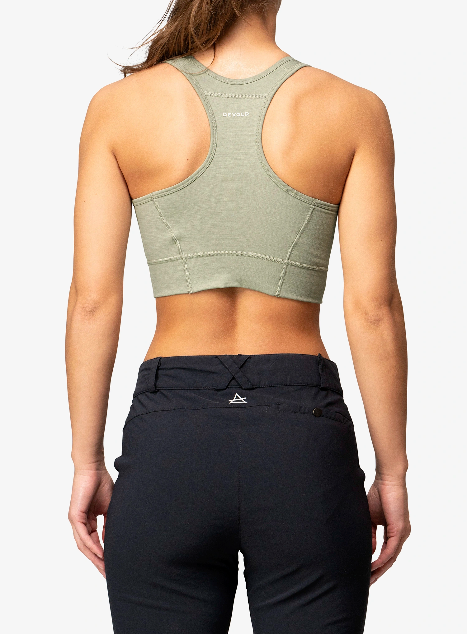 Sportski grudnjak Devold Berle Merino Bra - fog