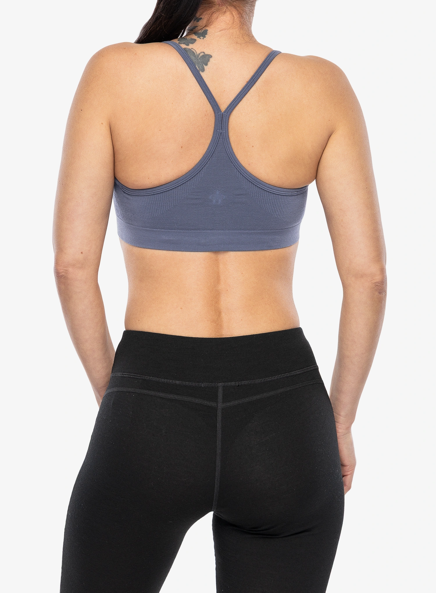 Sportski grudnjak Smartwool Merino Blend Bralette - nightfall blue