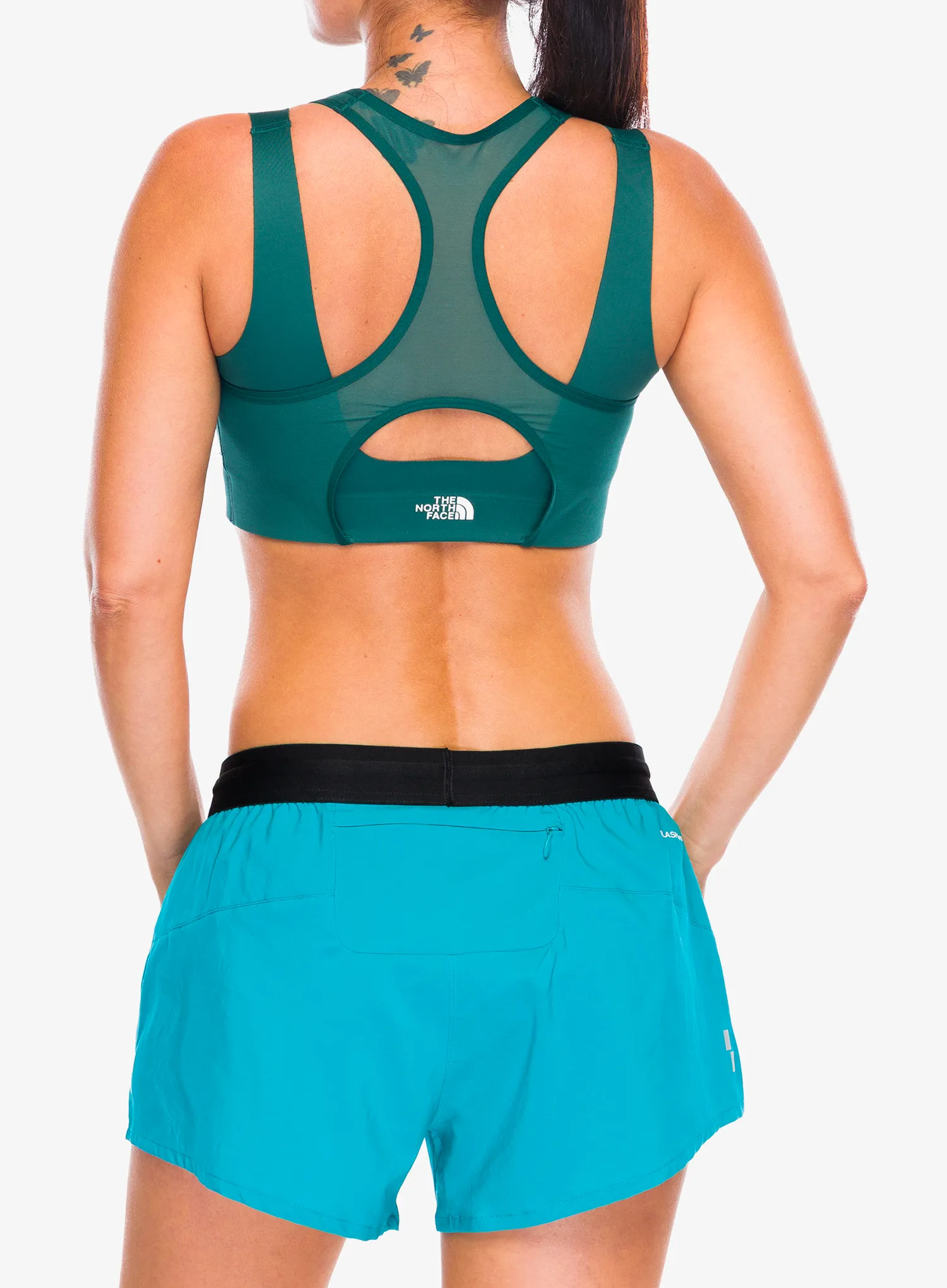 Sportski grudnjak The North Face Refina Double-Layer Bra - deep nori
