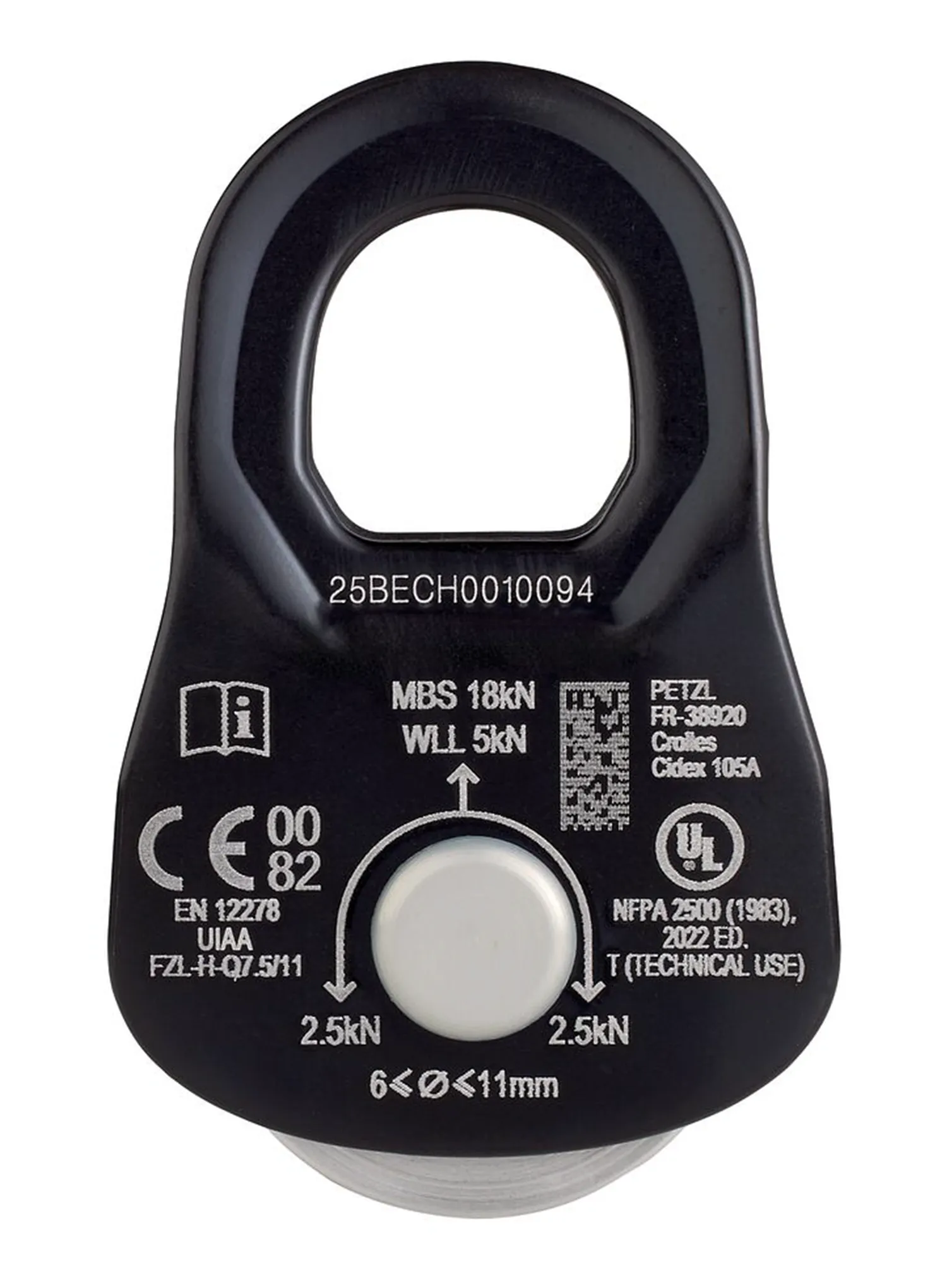 Kolotura Petzl Rescue S - black 