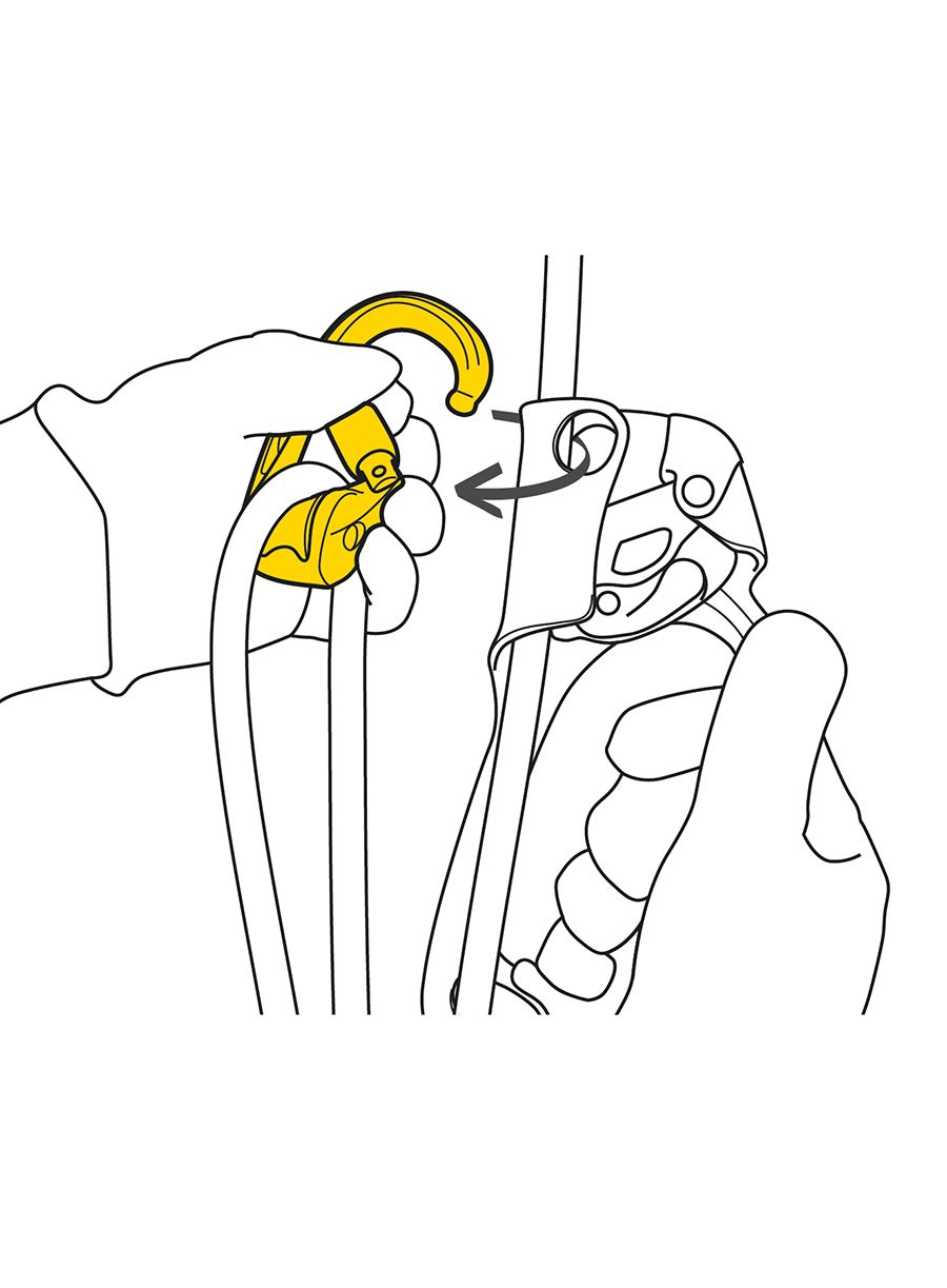 Kolotura Petzl Rollclip Z Triact-Lock