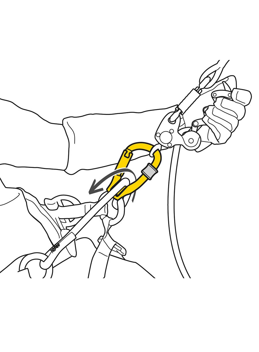Kolotura Petzl Rollclip Z Triact-Lock