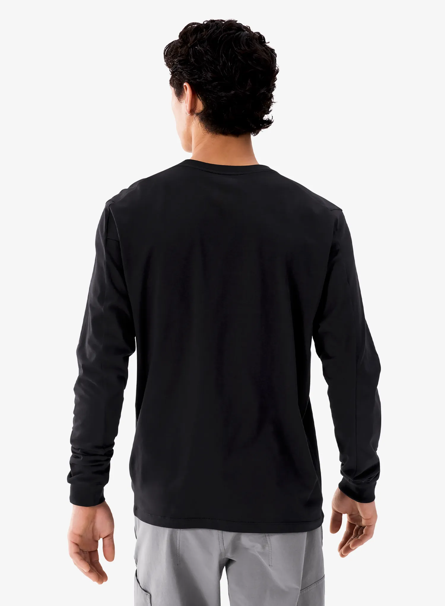 Dukserica Arcteryx Kragg SL Cotton LS - black