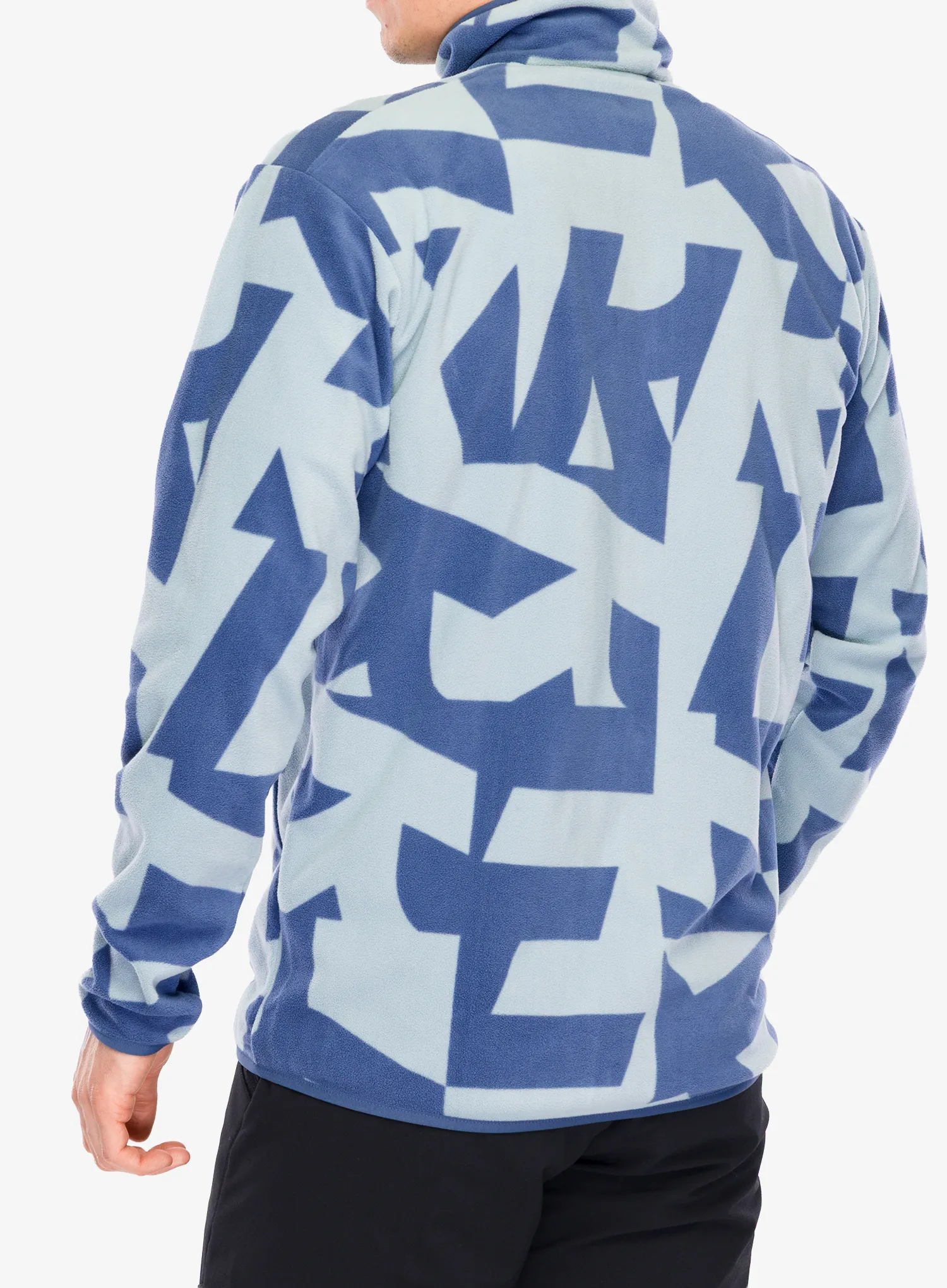 Dukserica adidas TERREX Multi Printed Full-Zip Fleece Jacket - magic grey/wonder steel
