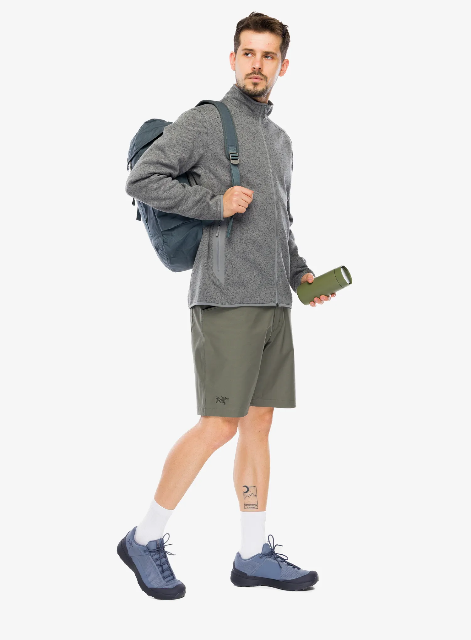 Dukserica Arcteryx Covert Cardigan - cloud heather/void