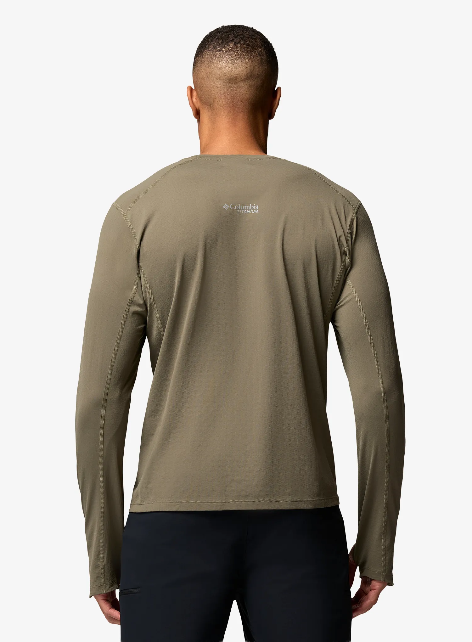 Dukserica Columbia Diamond Peak Pro Long Sleeve Crew - stone green