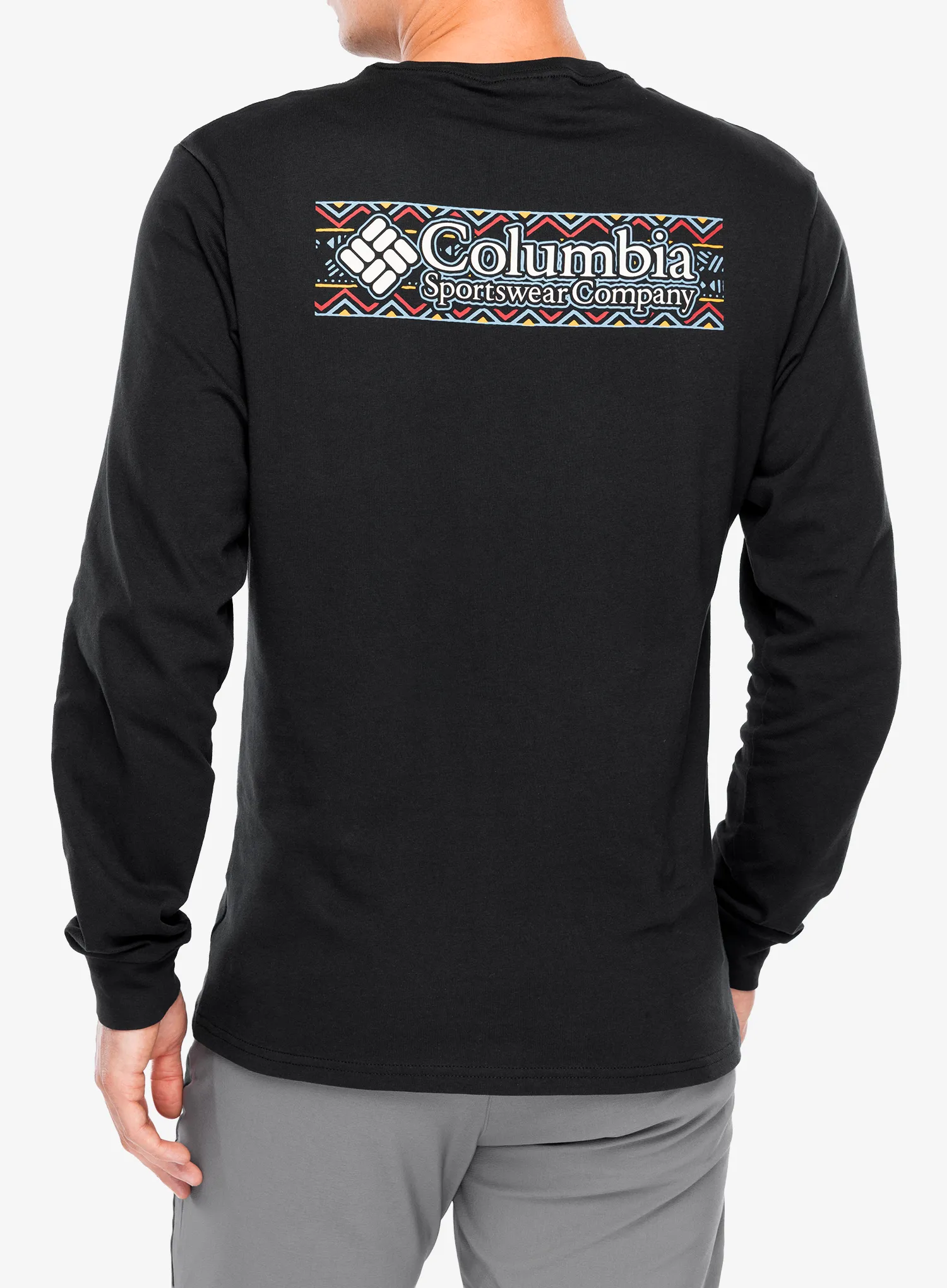Dukserica Columbia Explorers Canyon LS T-Shirt - black/branded blanket