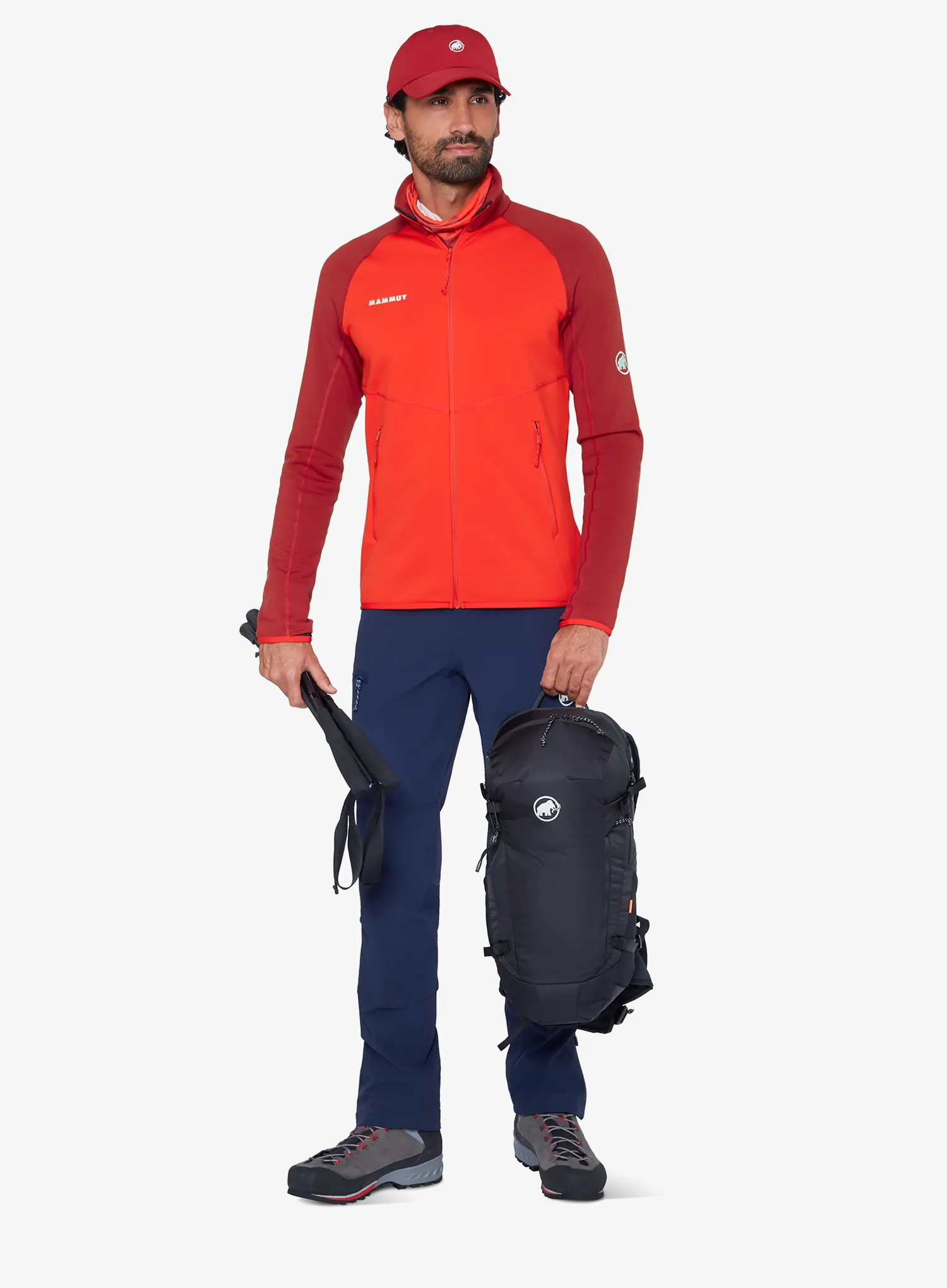 Dukserica Mammut Aconcagua ML Jacket - red/dark red