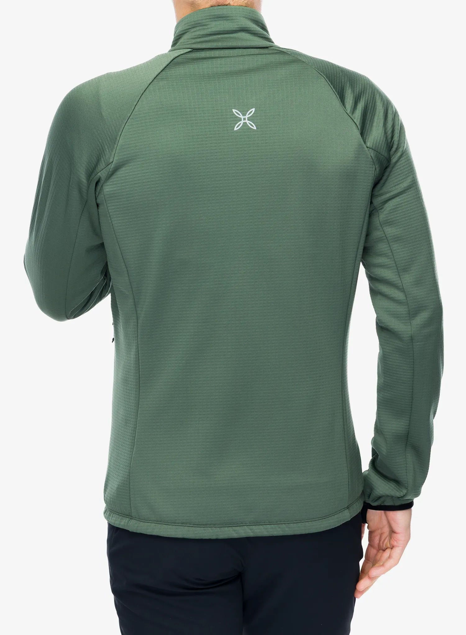 Dukserica Montura Fadis Grid Maglia - sage green