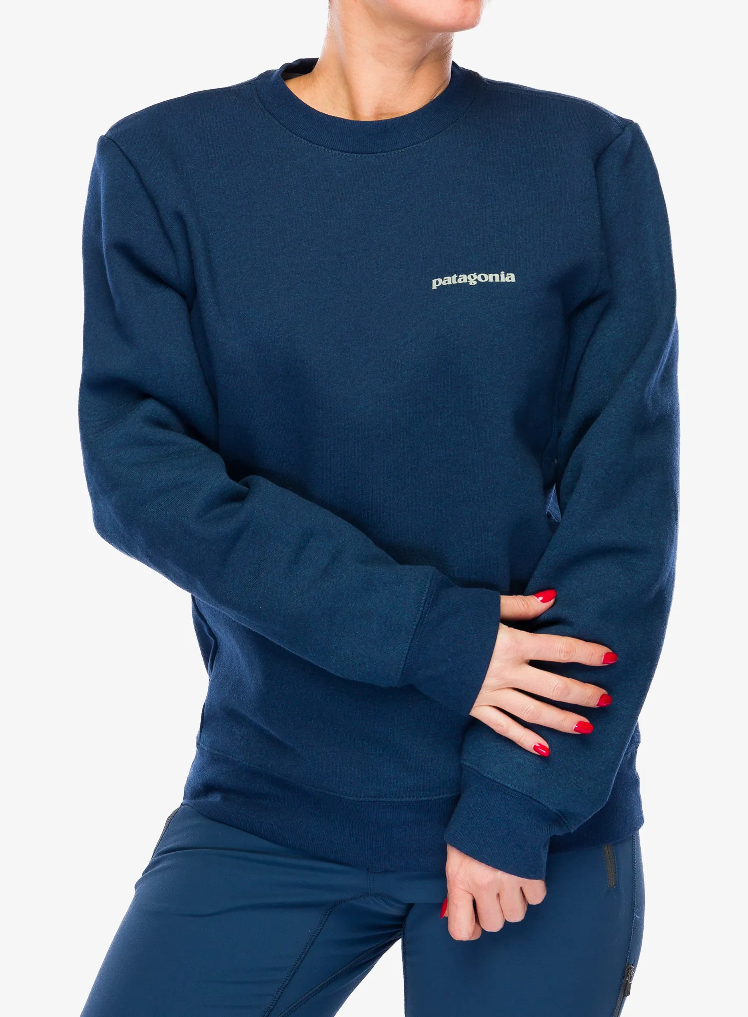 Dukserica Patagonia Fitz Roy Icon Uprisal Crew Sweatshirt - lagom blue