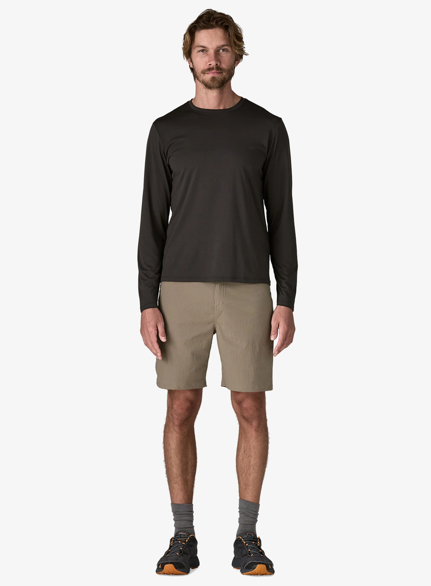 Dukserica Patagonia L/S Cap Cool Daily Shirt - black