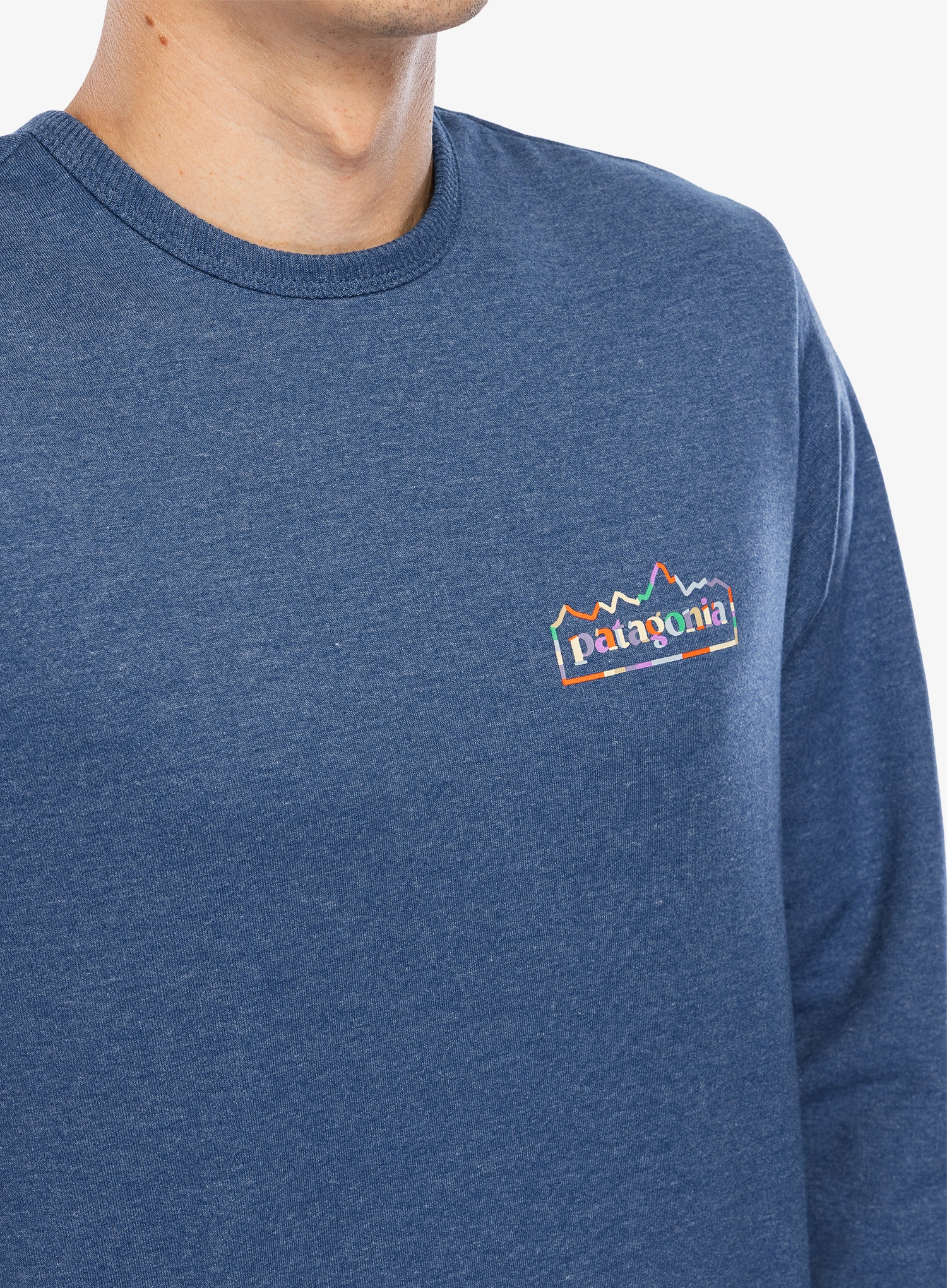 Dukserica Patagonia LW Unity Fitz Wildrise Crew - clement blue