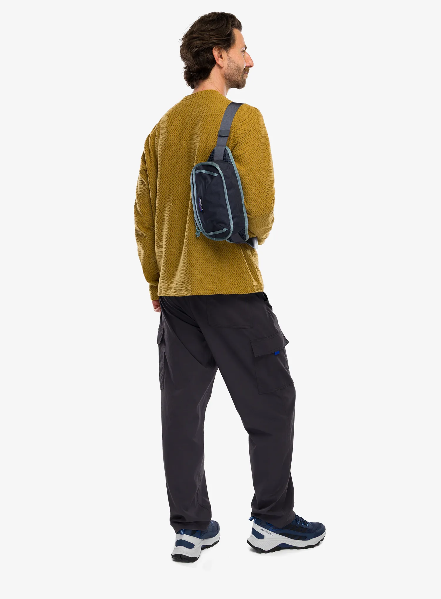 Dukserica Patagonia R1 Air Crew - bobcat brown