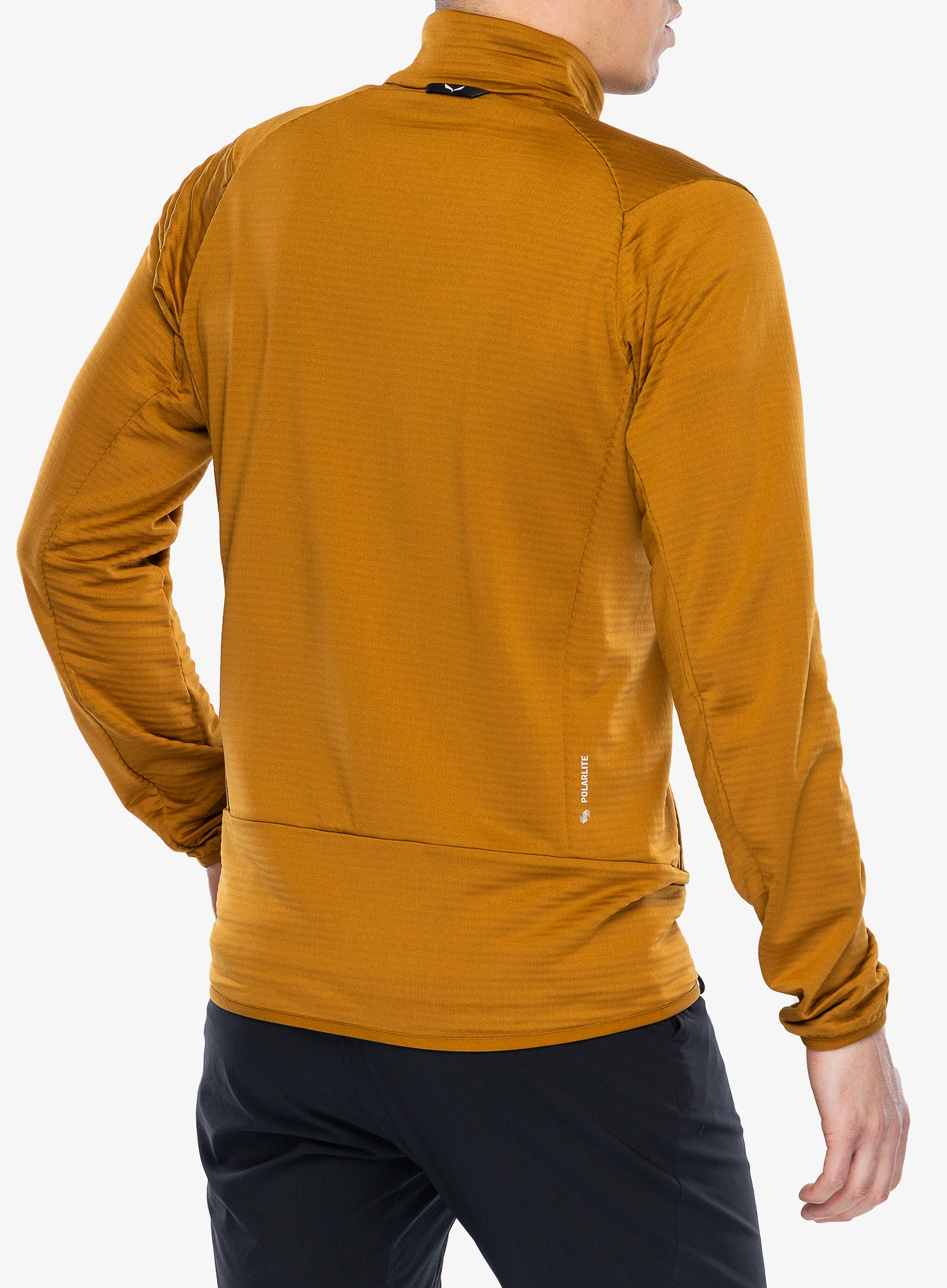 Dukserica Salewa Puez Altavia PL Jacket - golden brown