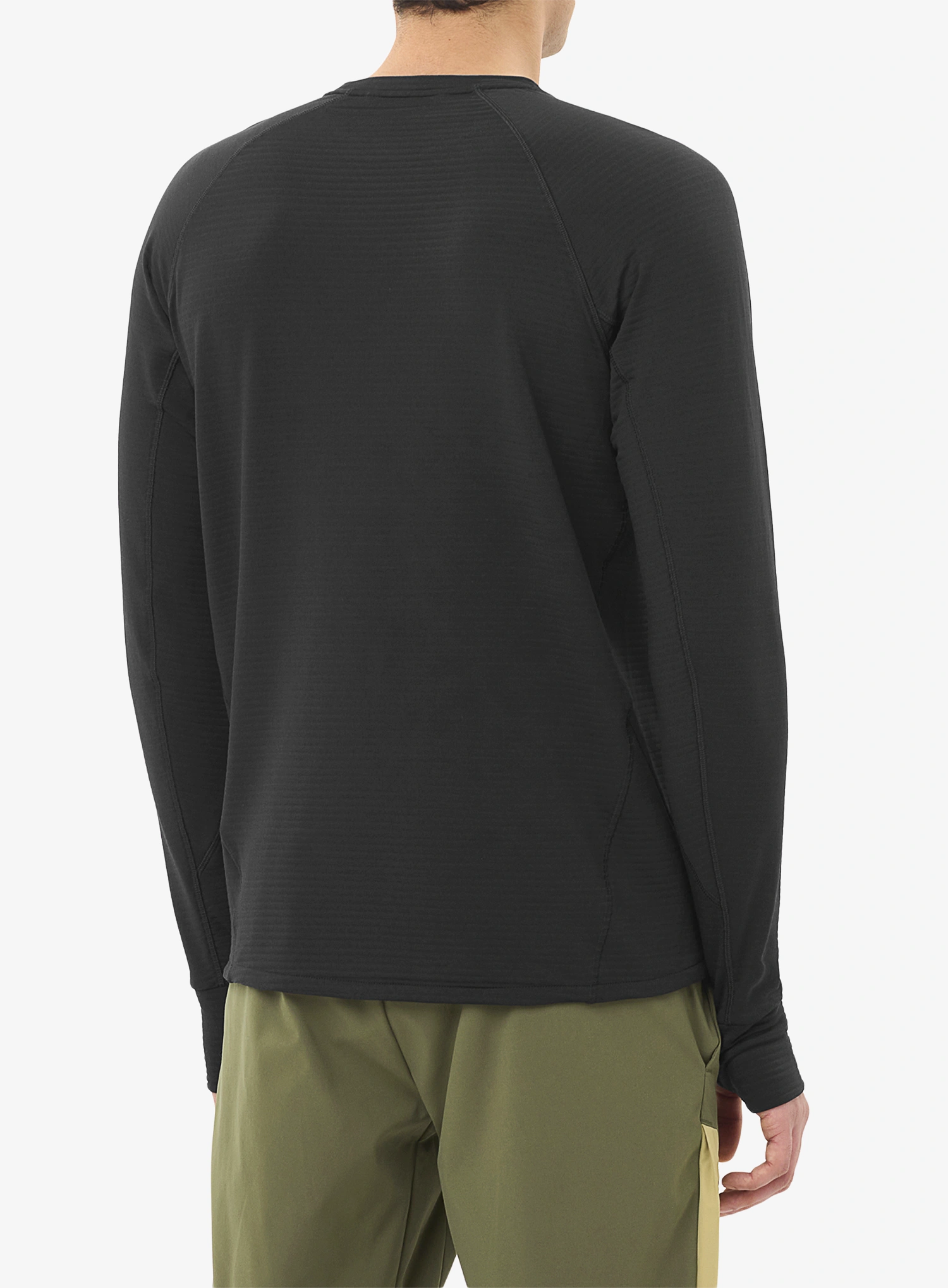 Dukserica Salomon Essential Lightwarm CN - deep black