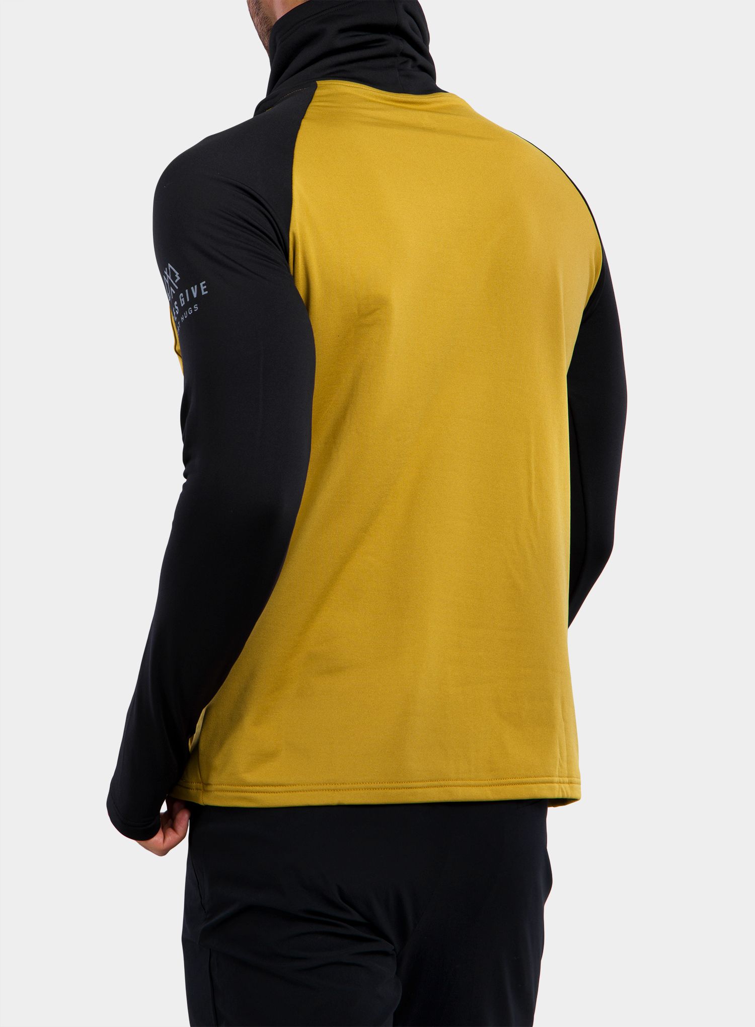 Dukserica Sensor Thermo Sweatshirt - mustard/black