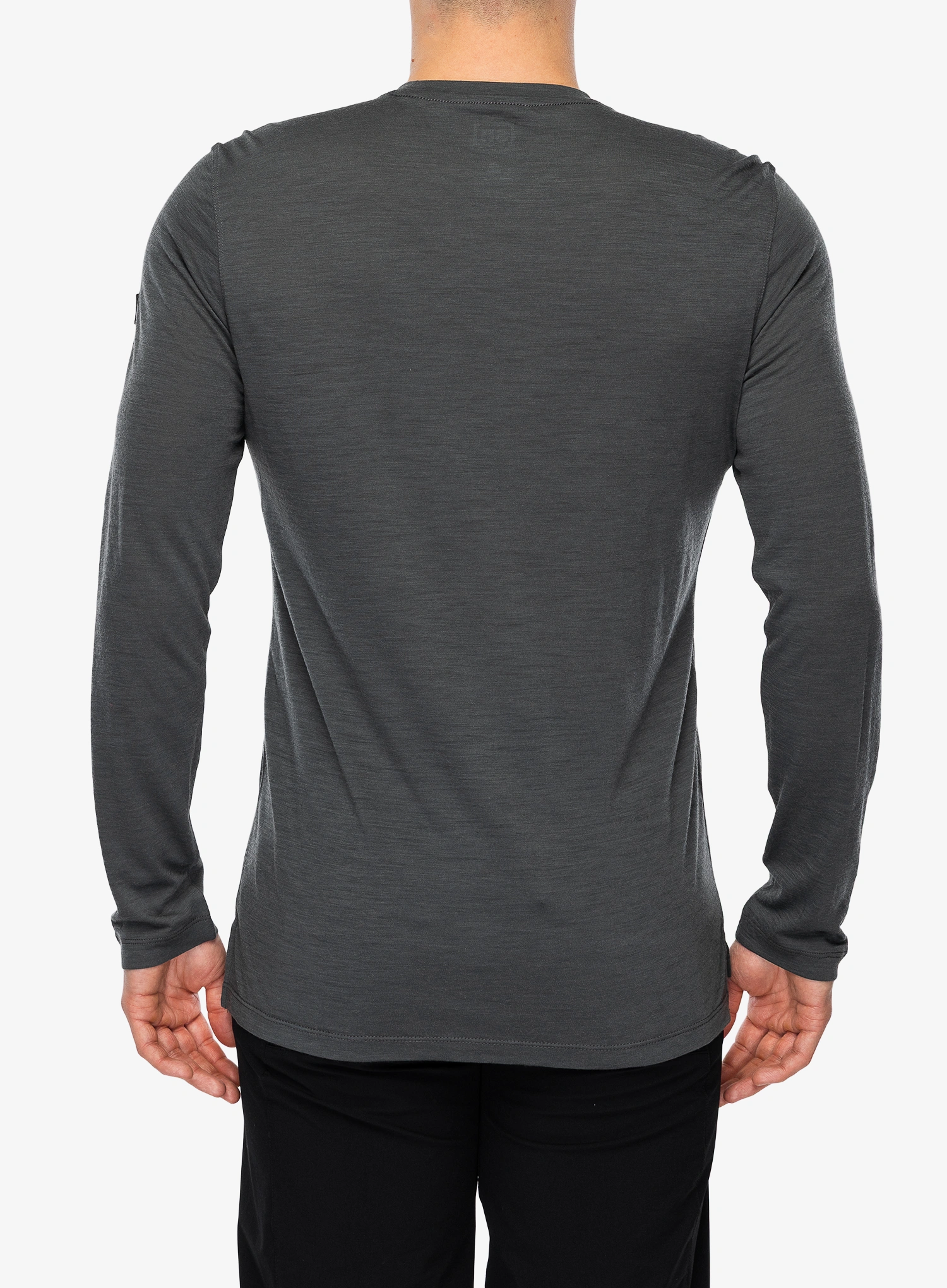 Dukserica Super.natural Swiss Lodge LS - dark.s.mel/c.blue/cash.gry mel