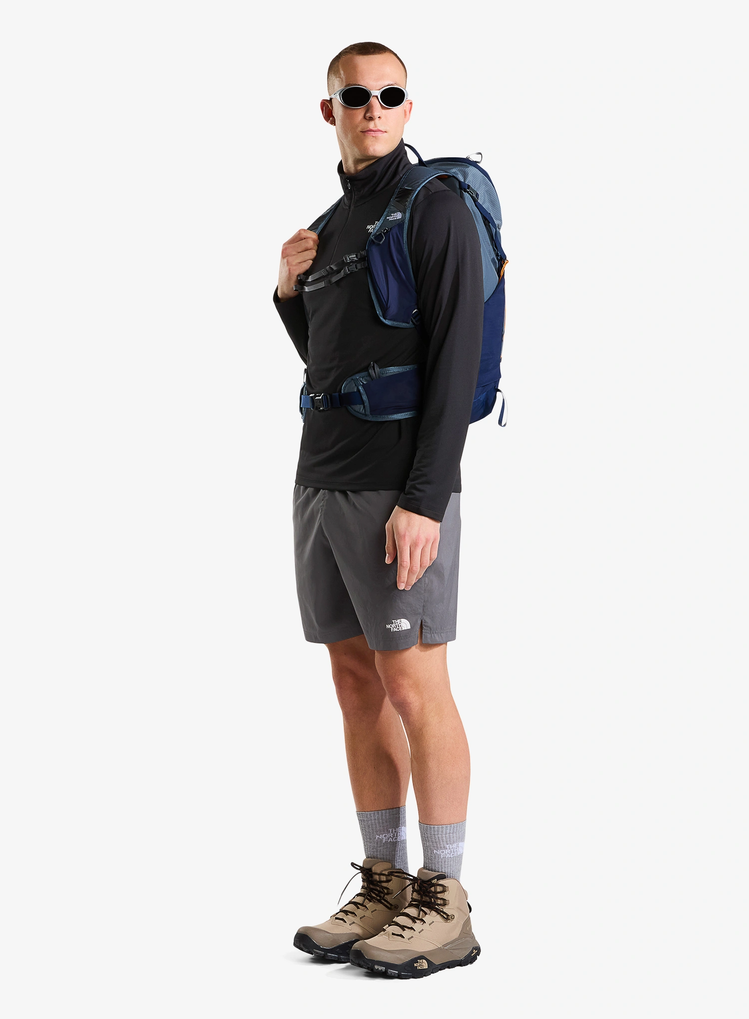 Dukserica The North Face 24/7 1/4 Zip Tee - tnf black