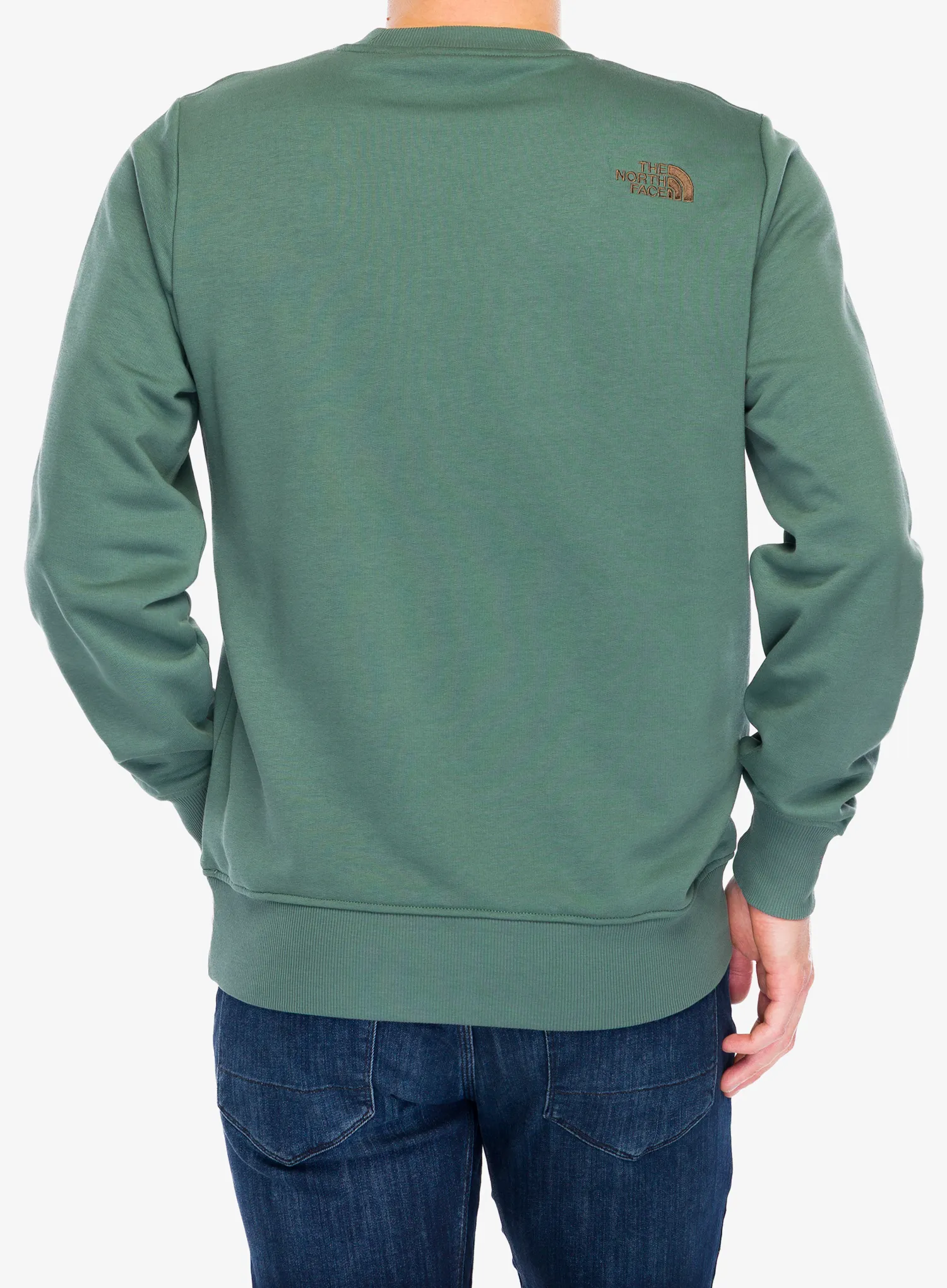 Dukserica The North Face Drew Peak Light Crew - duck green/latte